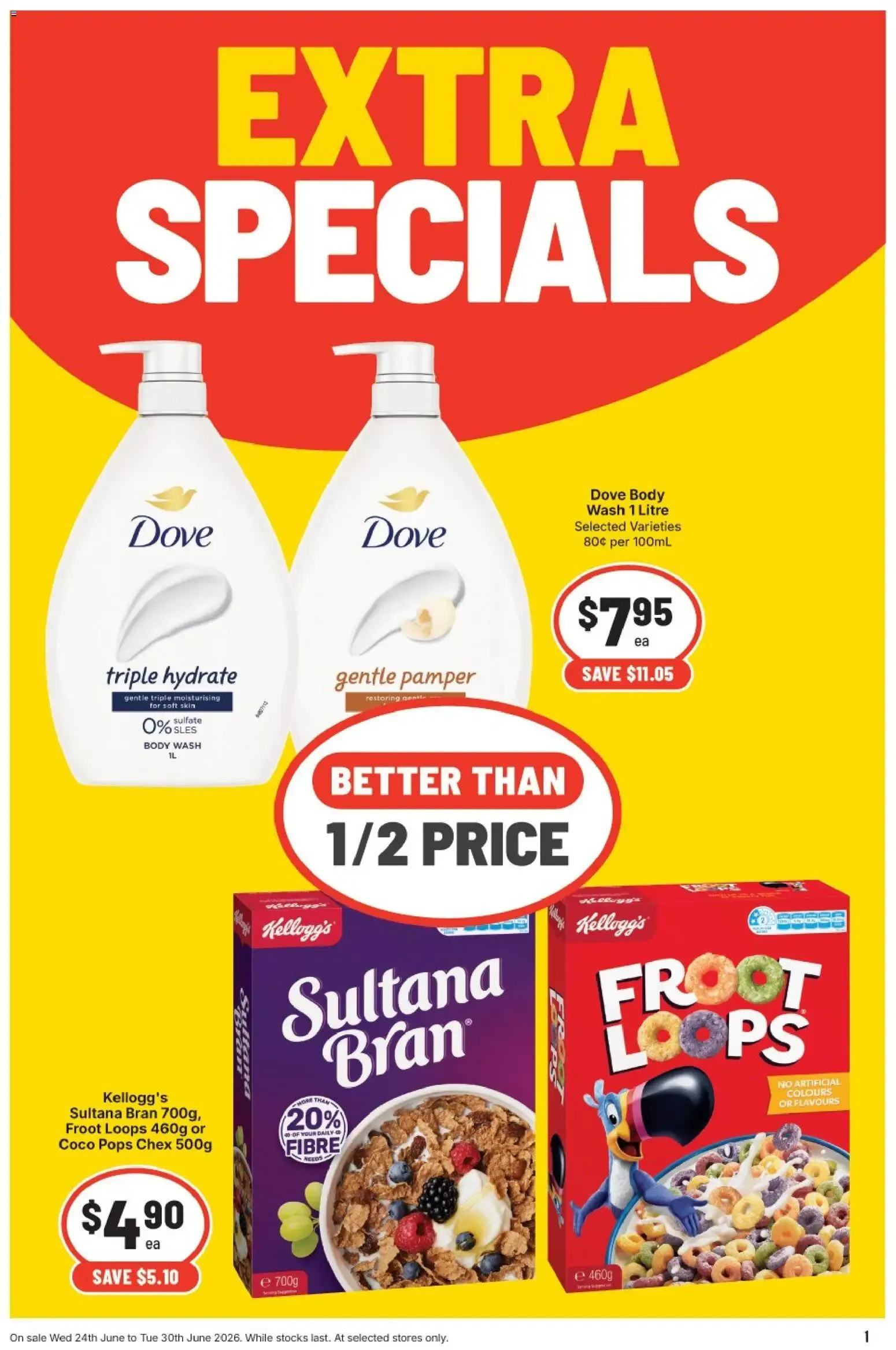 Extra Specials - Catalogue valid from 24 June to 30 June 2026 - page 1
