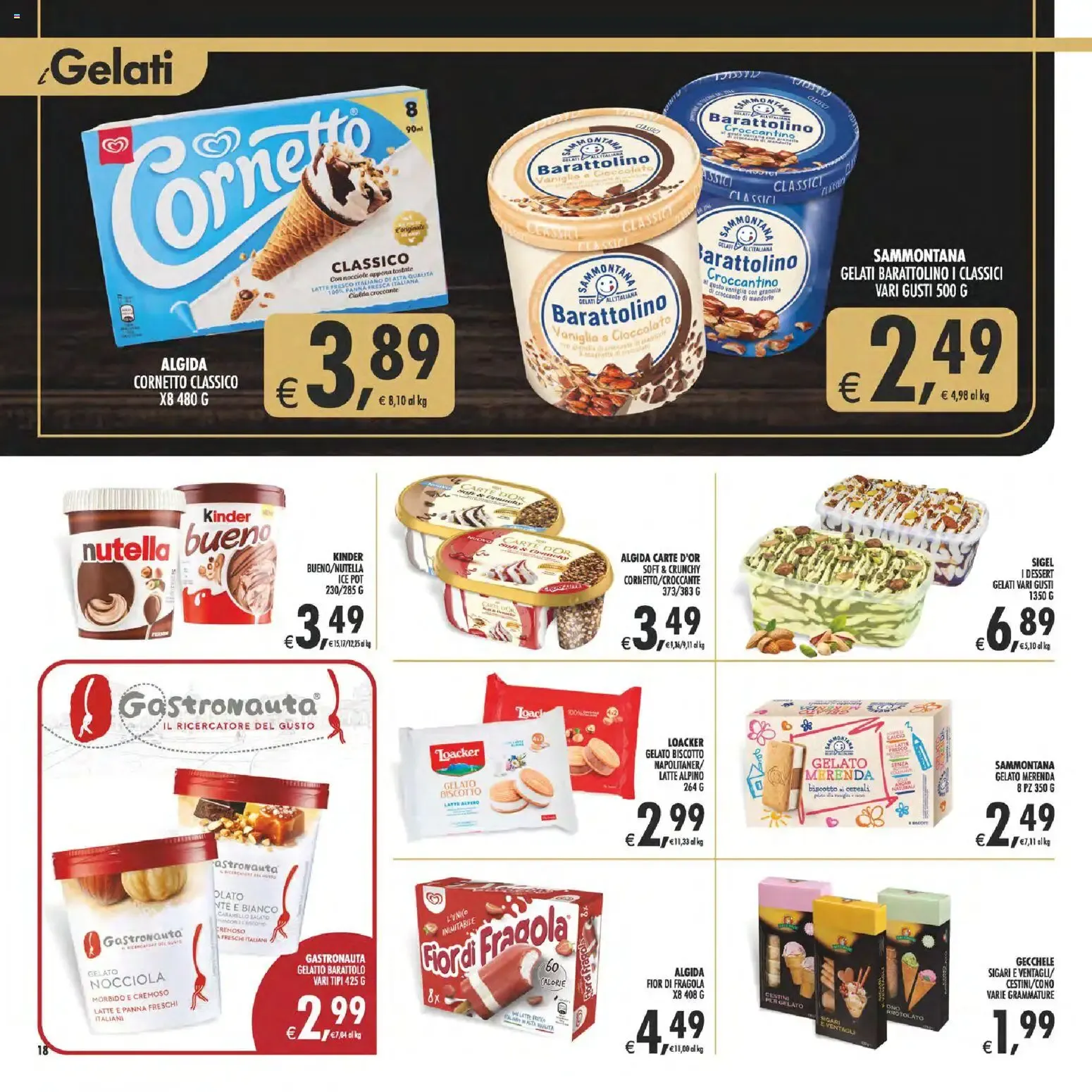 Nuovo Decò volantino Gourmet Sicilia dal 11/08/2026 > offerte anteprima 🛍️ da 11 agosto a 20 agosto di 2026 - Pagina del volantino 18