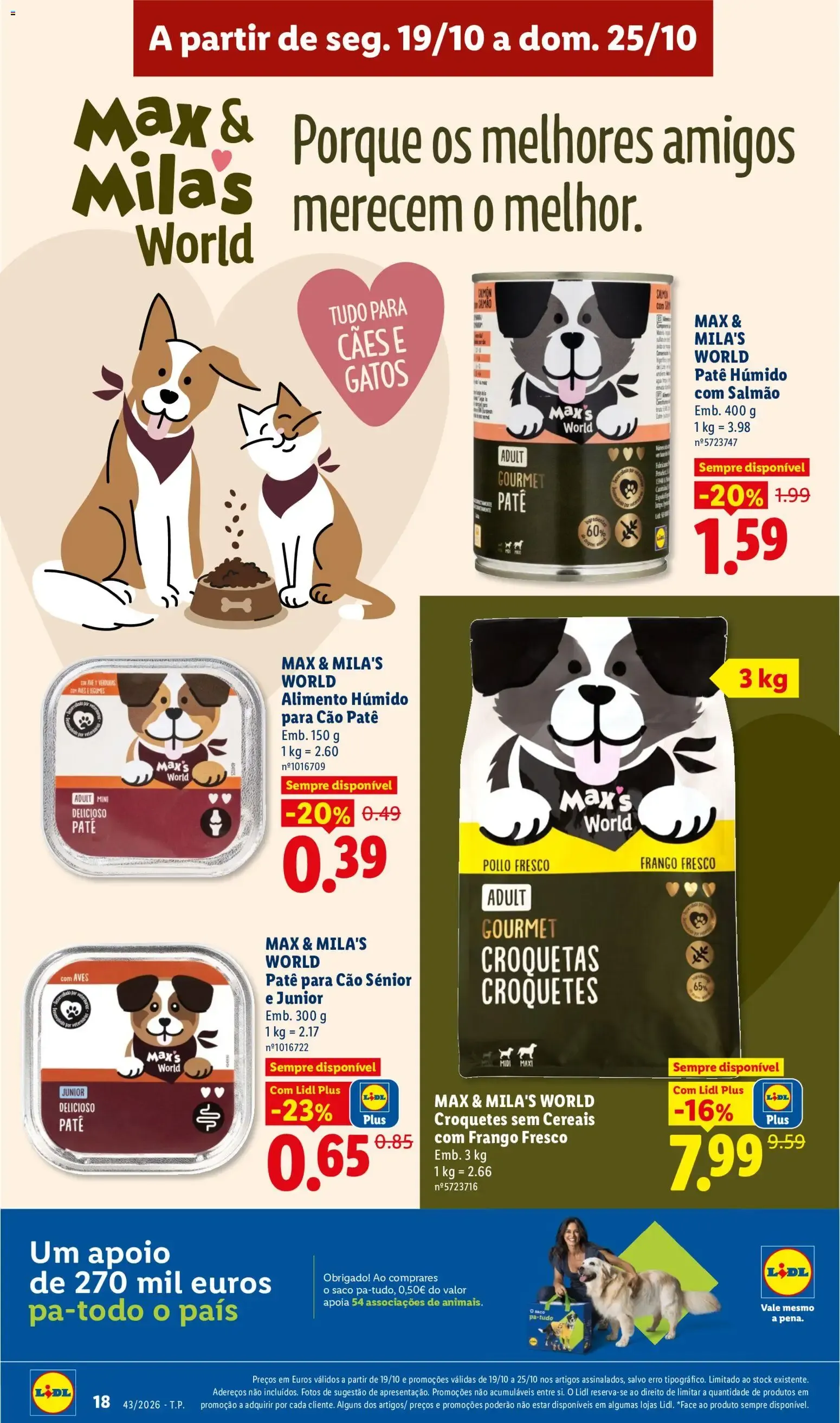 Folheto Lidl Folheto Poupança de 19 de outubro até 25 de outubro 2026 - Pagina 18