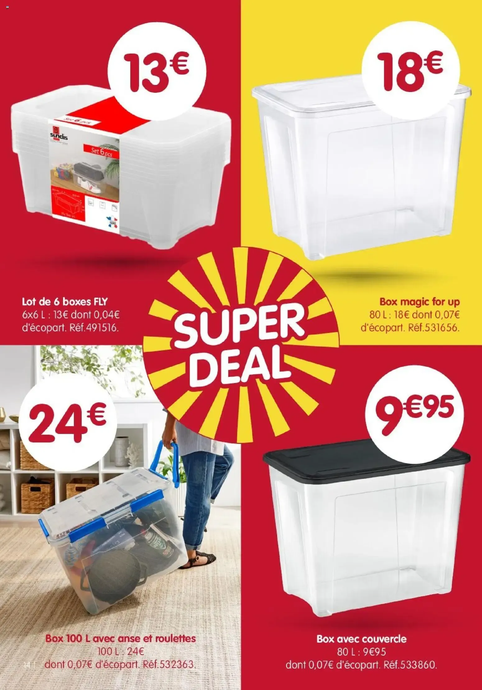 B&M Super Deal - Arrivage Mobilier du 24 juin au 8 juillet 2026 - Catalogue page 14