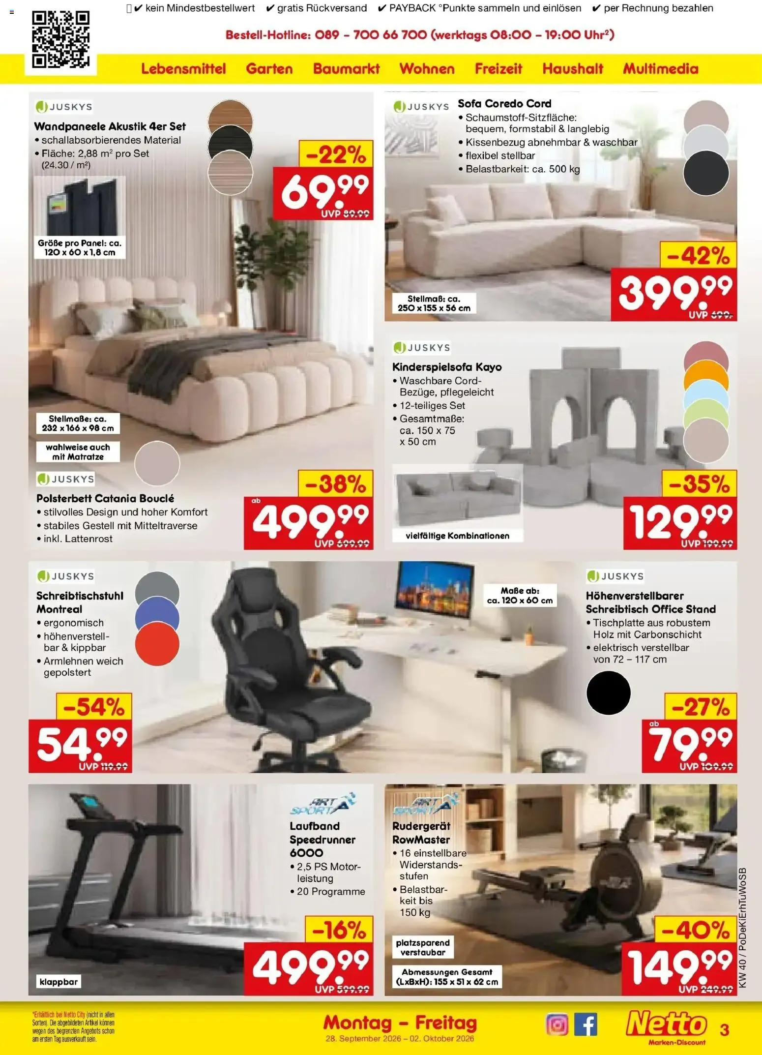 Netto Marken-Discount Prospekt (ab 28.09.2026) » Angebote von 28. September bis 2. Oktober 2026 - Prospekt seite 46