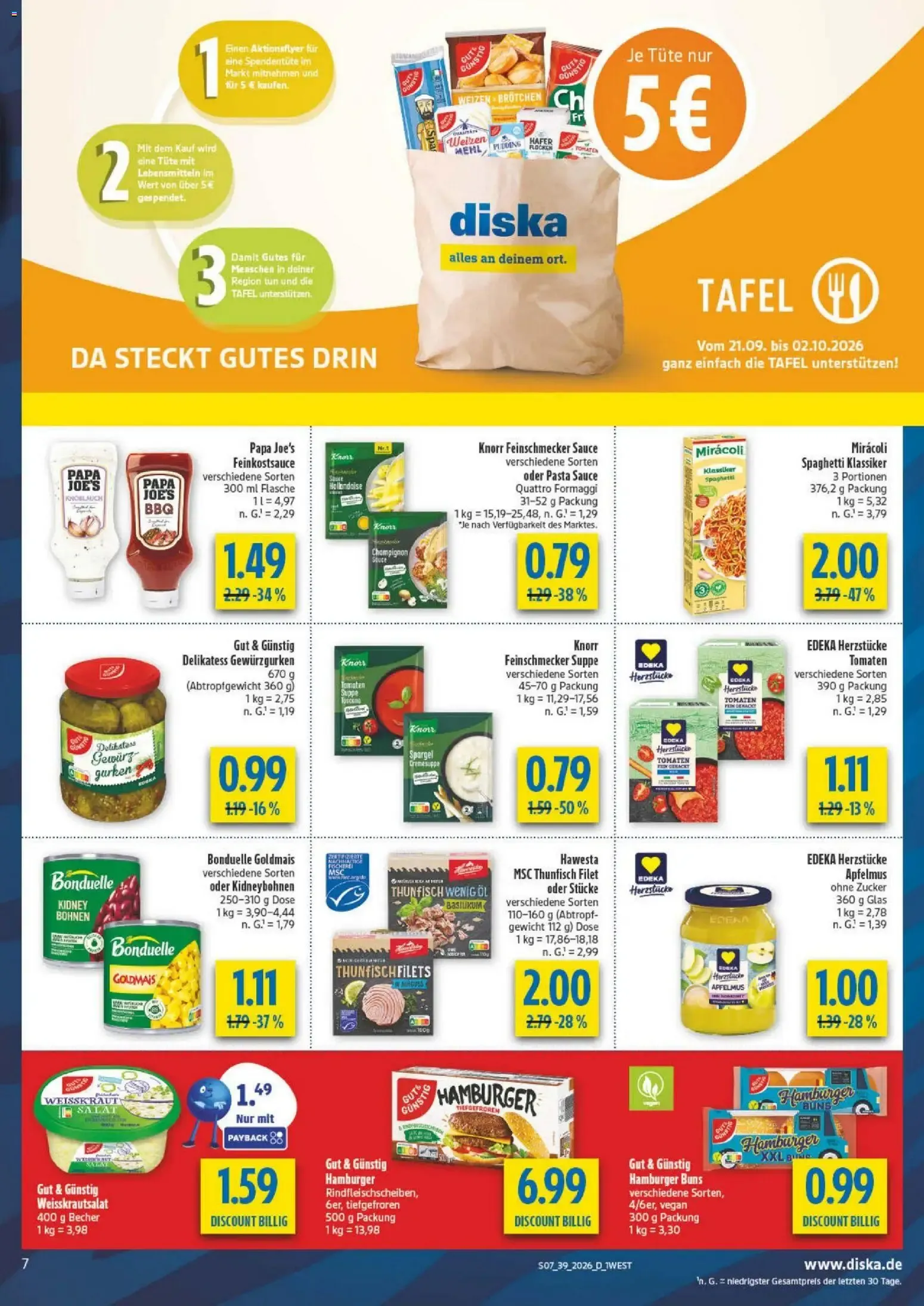 Diska Bayern (ab 21.09.2026) zum Blättern von 21. September bis 26. September 2026 - Prospekt seite 11