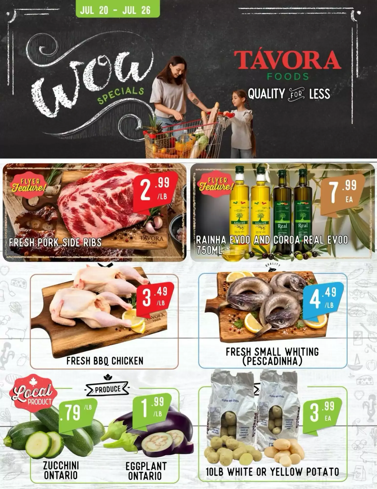 Távora Foods Wow Specials