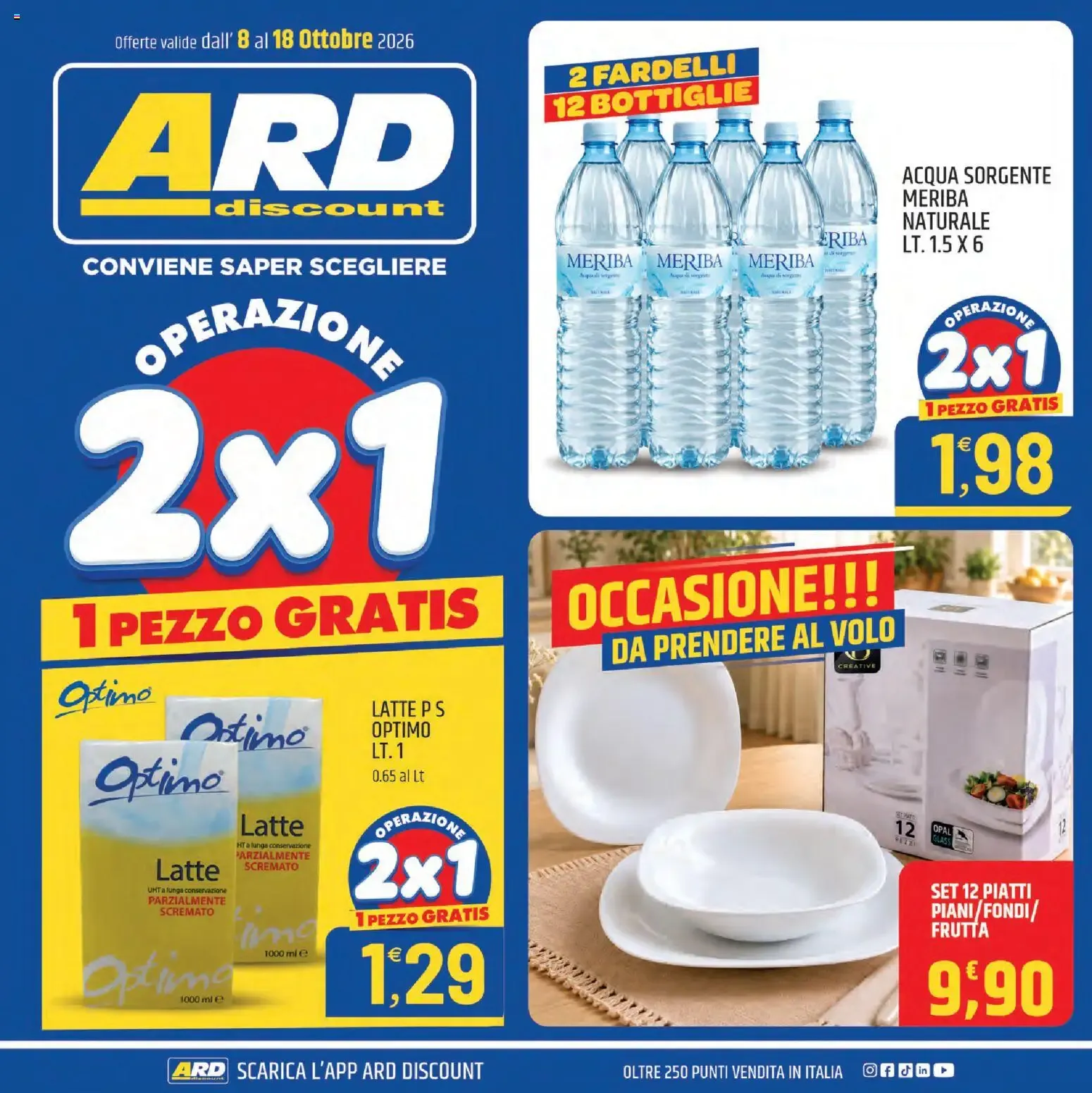 Nuovo ARD Discount volantino Sardegna dal 08/10/2026 > offerte anteprima 🛍️ da 8 ottobre a 18 ottobre di 2026 - Pagina del volantino 1