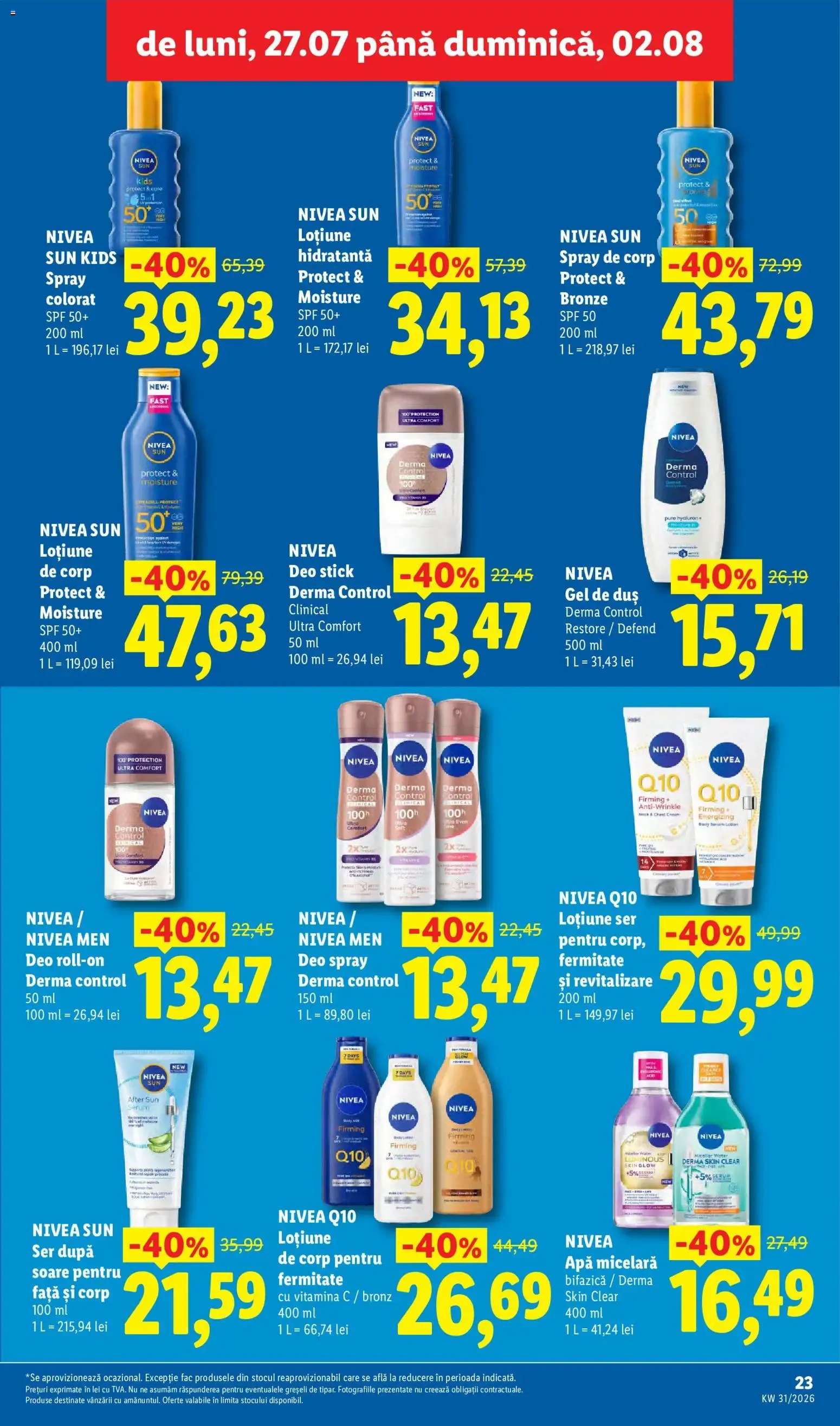 Catalog Catalog LIDL 27.07.2026 - Oferta și Revista online de la 27 iulie până la 2 august 2026 - Revista Pagina 23