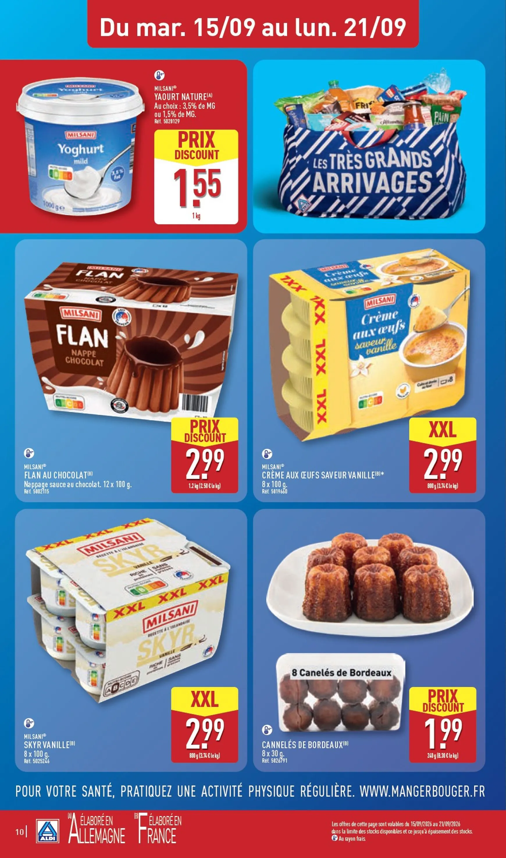 ALDI: Les Très Grands Arrivages du 15 septembre au 21 septembre 2026 - Catalogue page 12