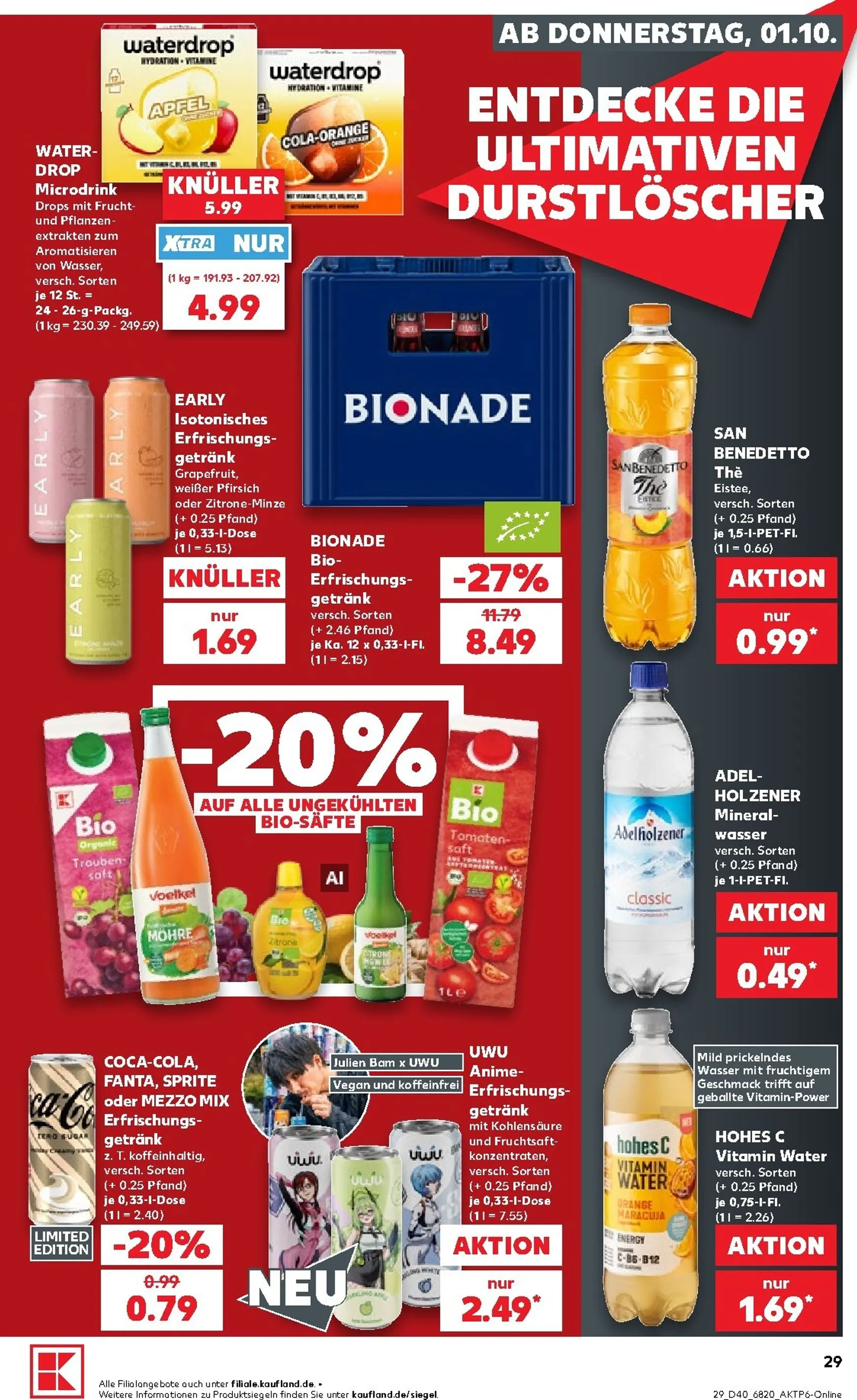 Neuer Kaufland Prospekt – von Donnerstag 01.10.2026 bis Mittwoch 07.10.2026 von 1. Oktober bis 7. Oktober 2026 - Prospekt seite 30