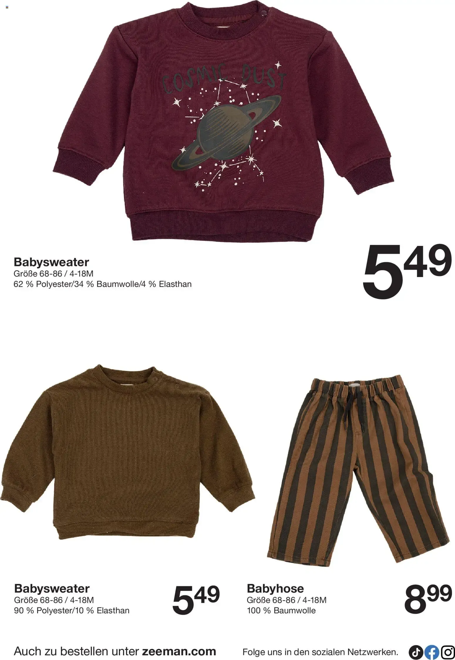 Zeeman Prospekt vom 26.09.2026 – Angebote online von 26. September bis 9. Oktober 2026 - Prospekt seite 4