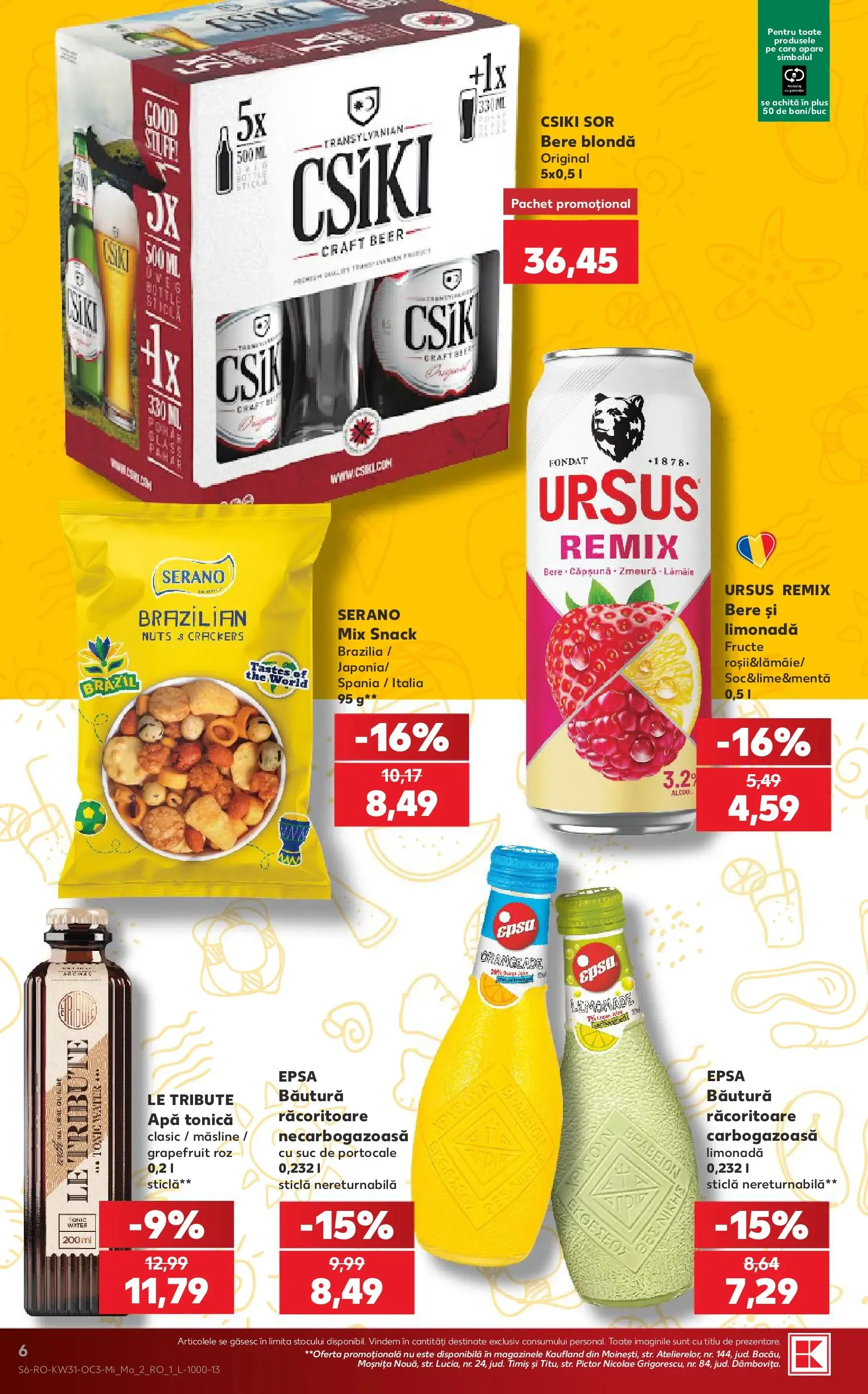 Catalog Kaufland Catalog Tematic 29.07.2026 - Revista si Oferta de la 29 iulie până la 4 august 2026 - Revista Pagina 6