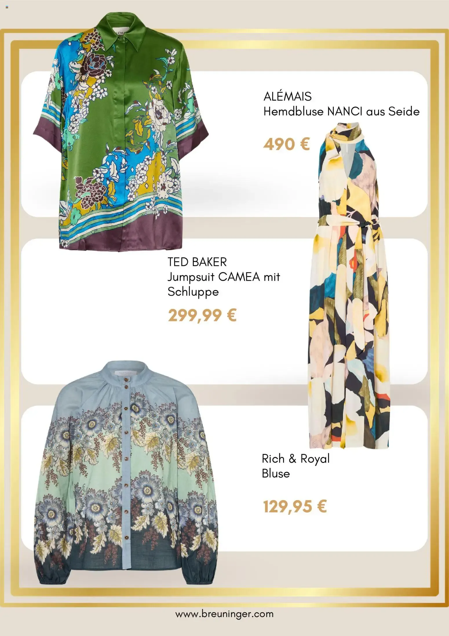 Breuninger Summer Prints von 10. Juli bis 10. August 2026 - Prospekt seite 3
