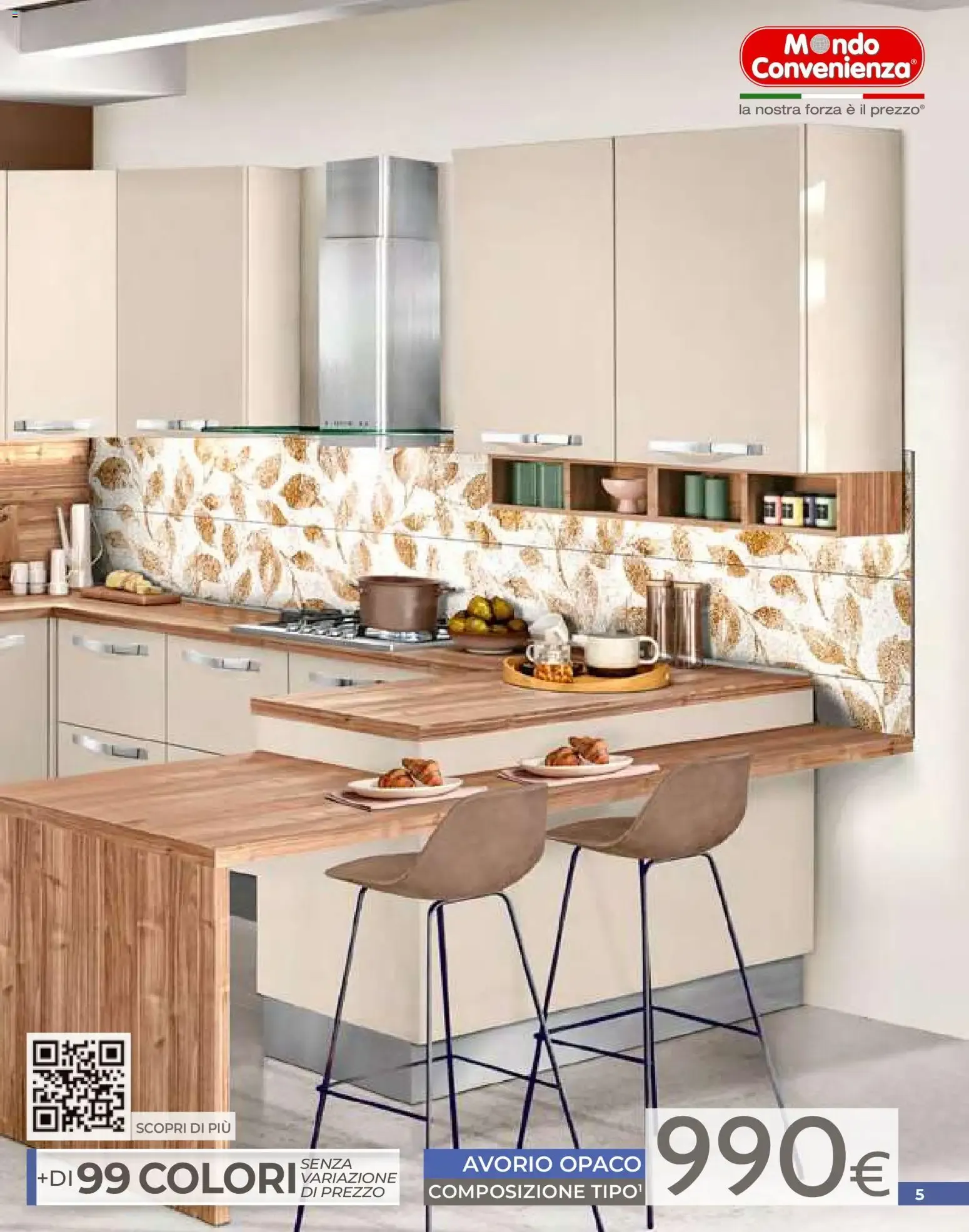 Mondo Convenienza - Speciale Cucine da 1 aprile a 30 giugno di 2026 - Pagina del volantino 5