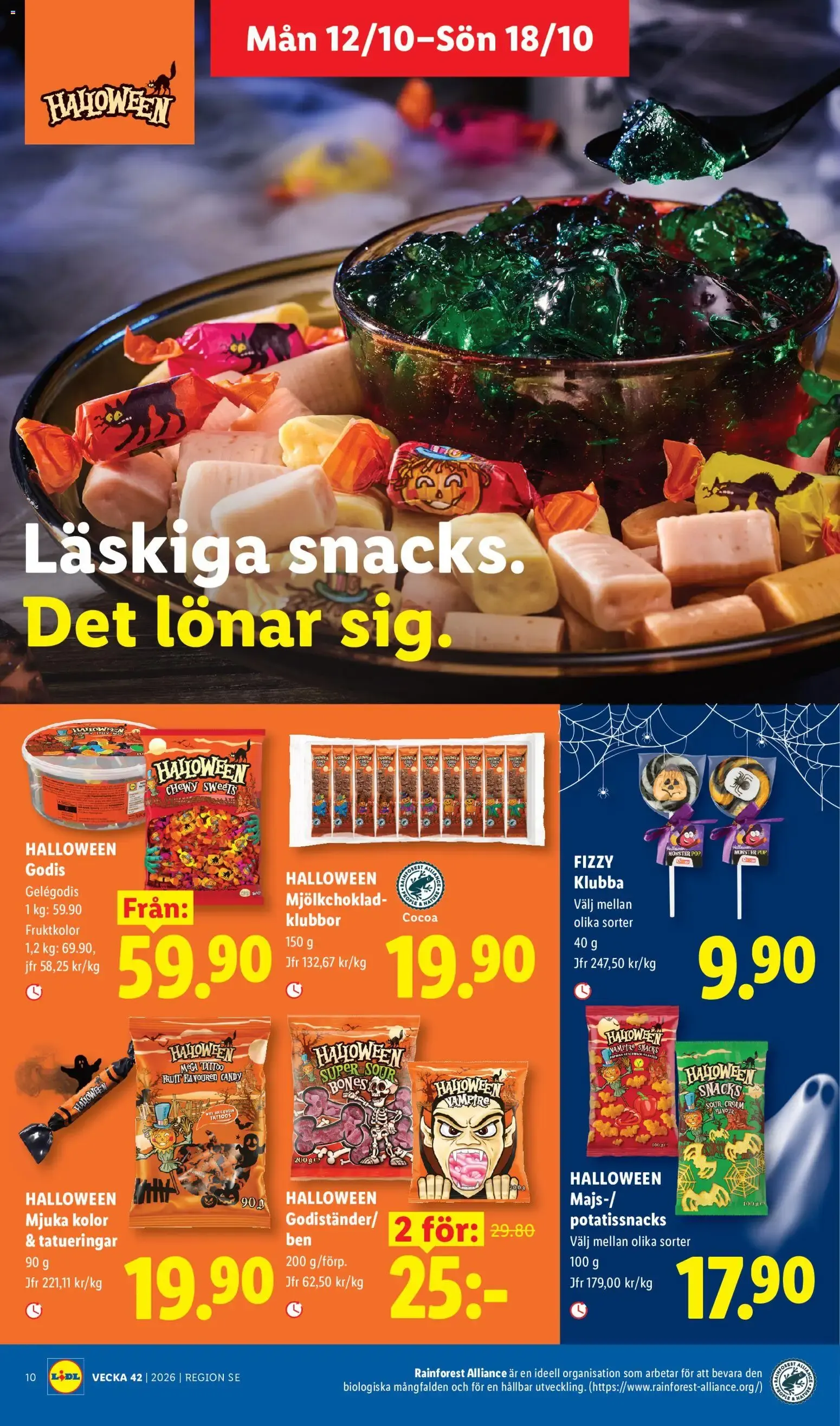 Leva Lidl. Det lönar sig. från 12 oktober till 18 oktober 2026 - Reklamblad sidor 11