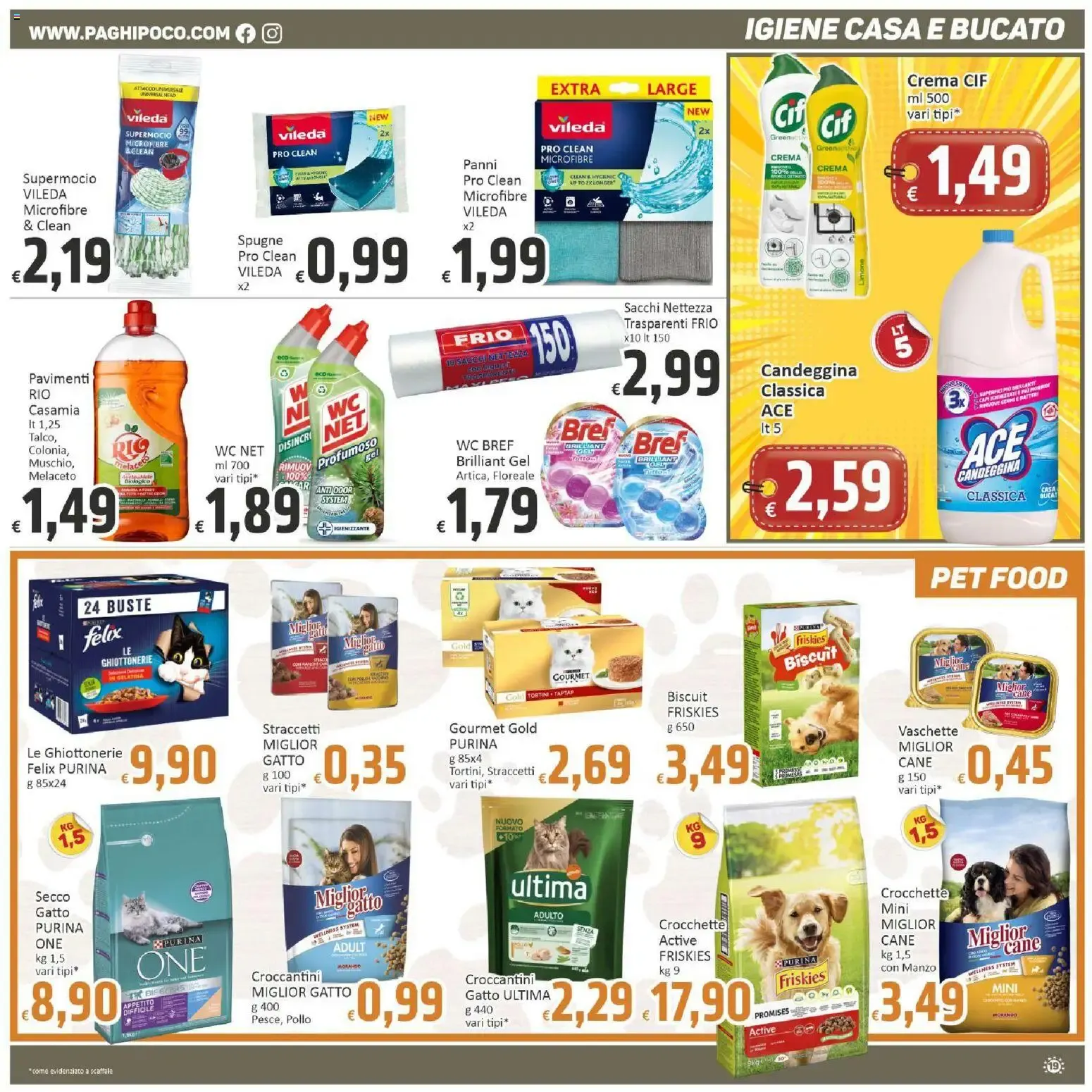 Nuovo Paghi Poco volantino dal 01/09/2026 > offerte anteprima 🛍️ da 1 settembre a 10 settembre di 2026 - Pagina del volantino 19
