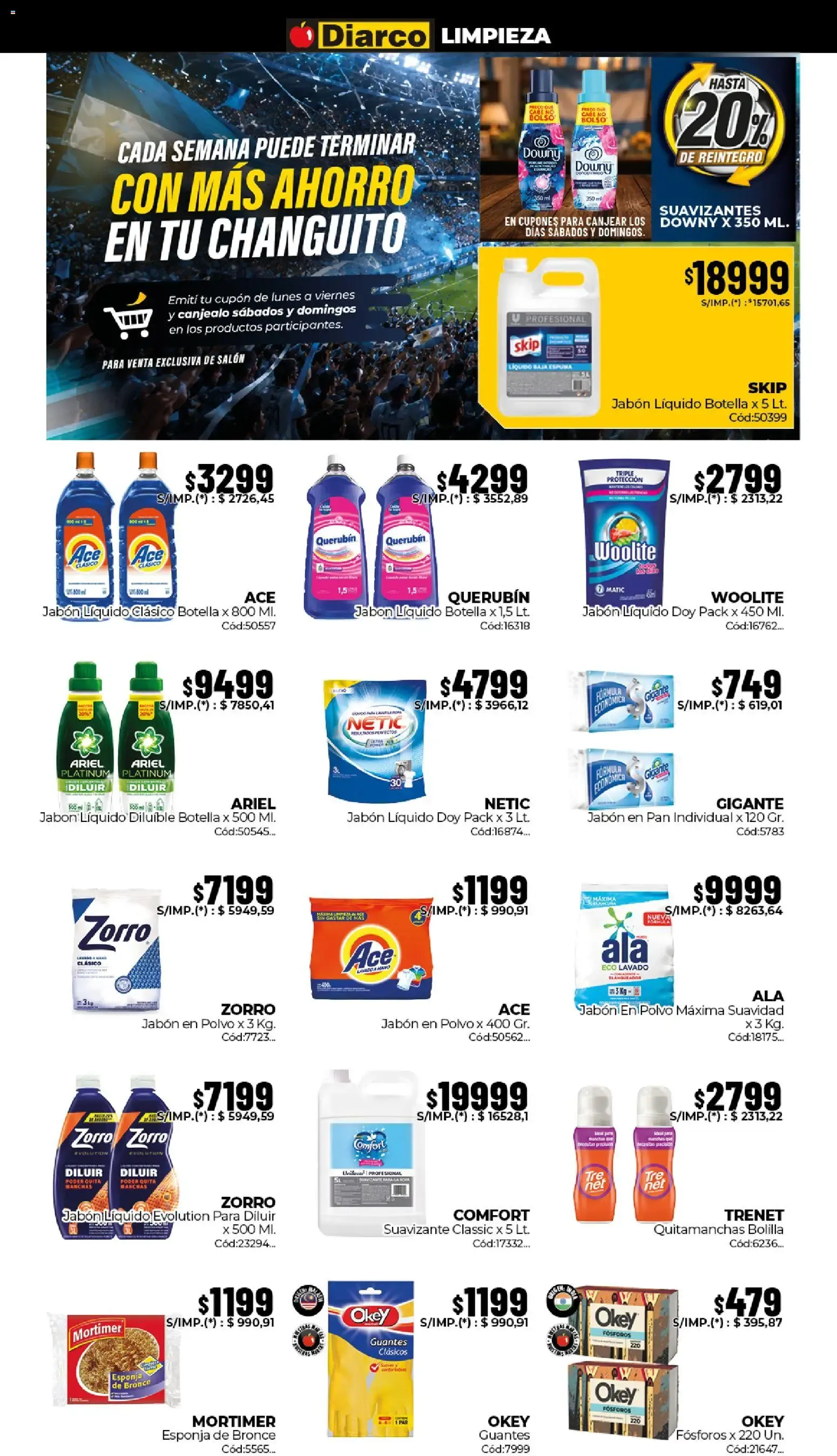 Ofertas de Diarco Ahorros Mundiales 15 de junio al 19 de junio 2026 - Página 16 del catálogo