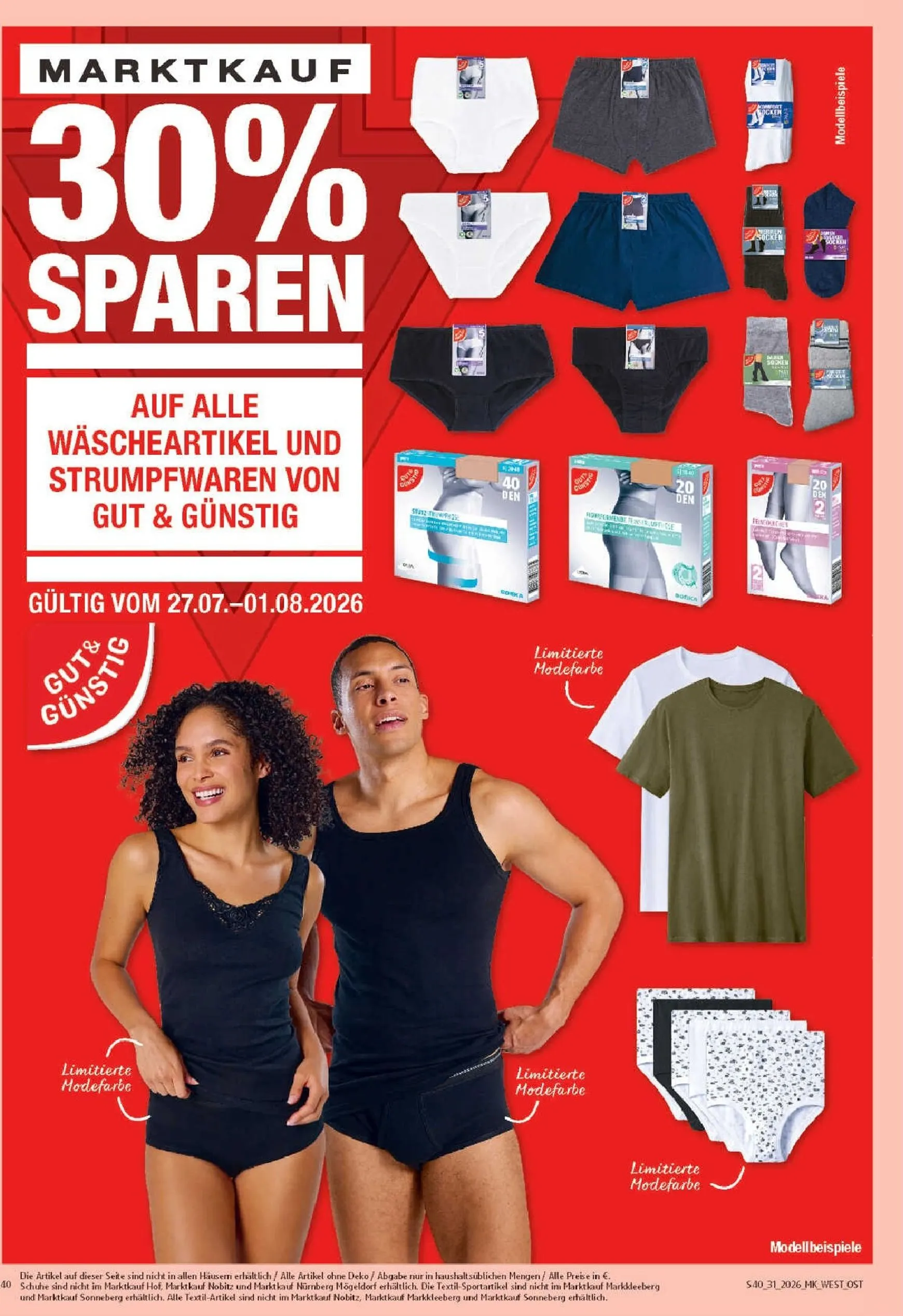 Marktkauf Prospekt nächste Woche – von Montag 27.07.2026 bis Samstag 01.08.2026 von 27. Juli bis 1. August 2026 - Prospekt seite 40