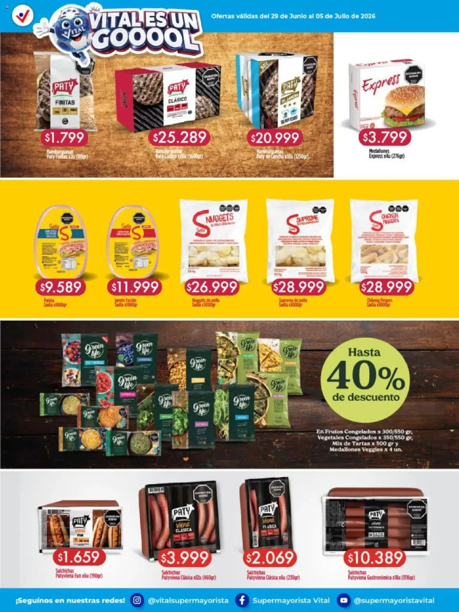 Ofertas de Vital es un Gooool - Frescos a la mesa 29 de junio al 5 de julio 2026 - Página 8 del catálogo
