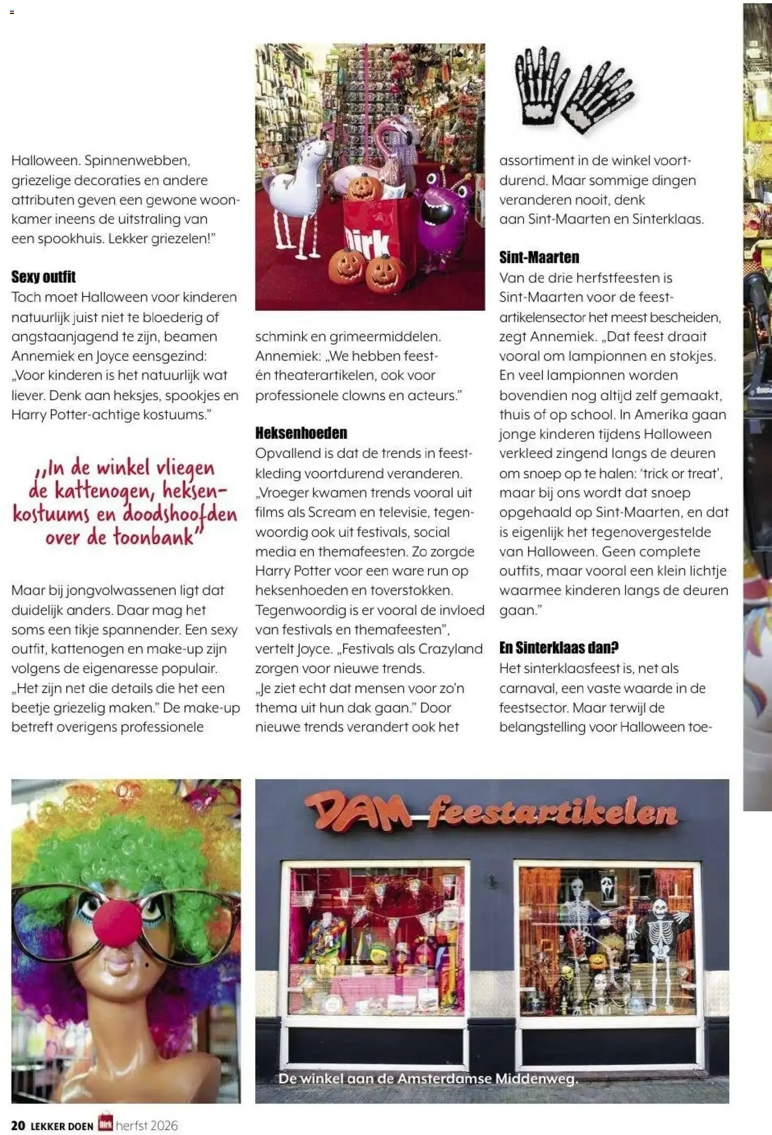 Lekker doen van 16 oktober tot 29 november 2026 - Folder pagina 20