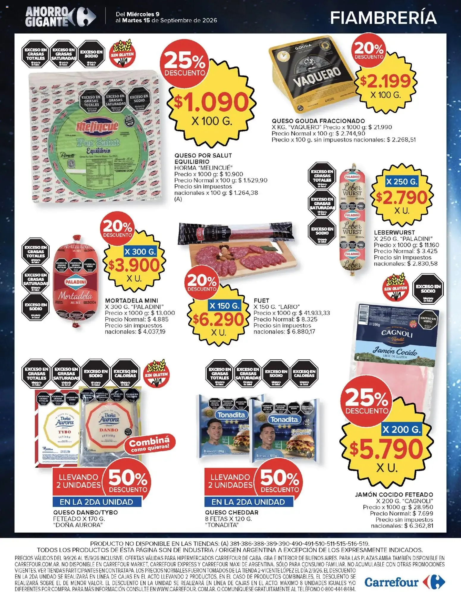 Ofertas de Ahorro Gigante 9 de septiembre al 15 de septiembre 2026 - Página 10 del catálogo