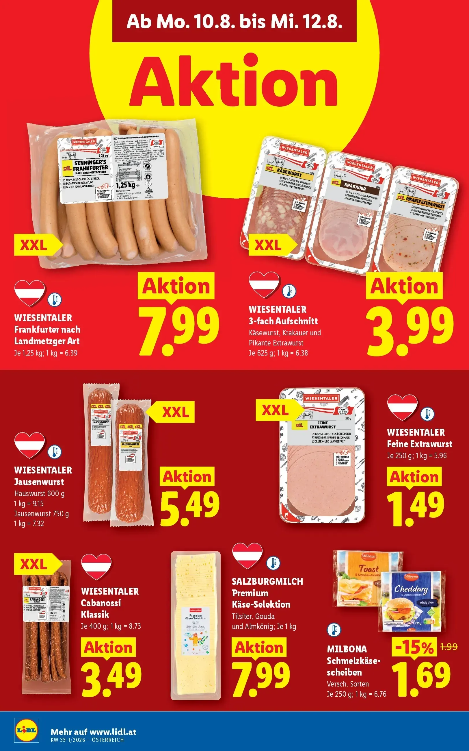 Lidl Plus Österreichs günstigste Preise von 6. August bis 8. August 2026 - Flugblätt seite 41