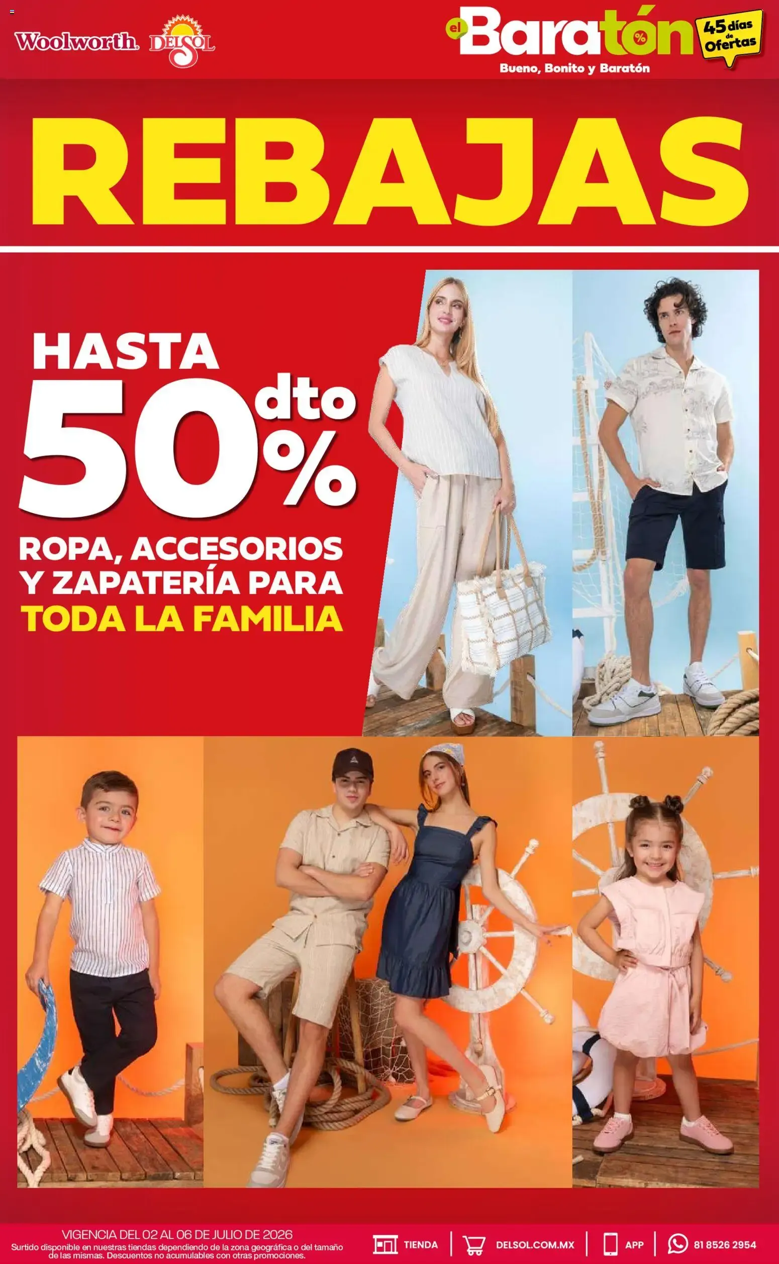 Catálogo de Del Sol y Woolworth catálogo Bueno, Bonito y Baratón (02/07/2026 - 06/07/2026) - catálogo en línea 2 de julio al 6 de julio 2026 - Pagina 5