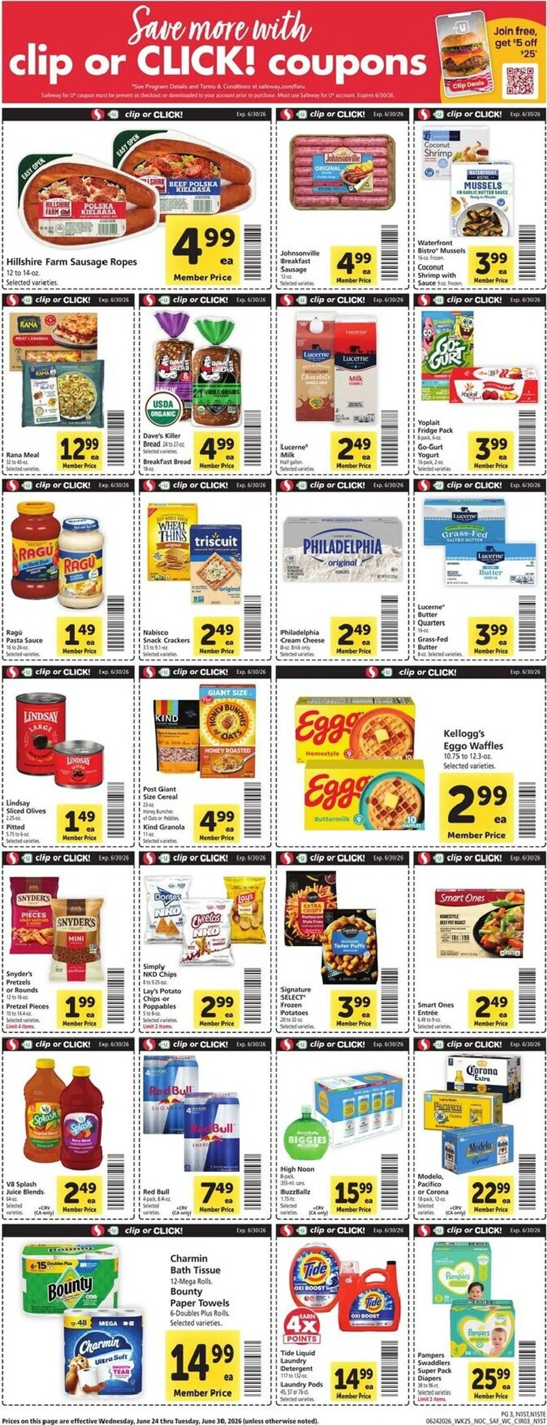Weekly ad Safeway Star Spangled Savings from June 24 to June 30 2026 - Page 5