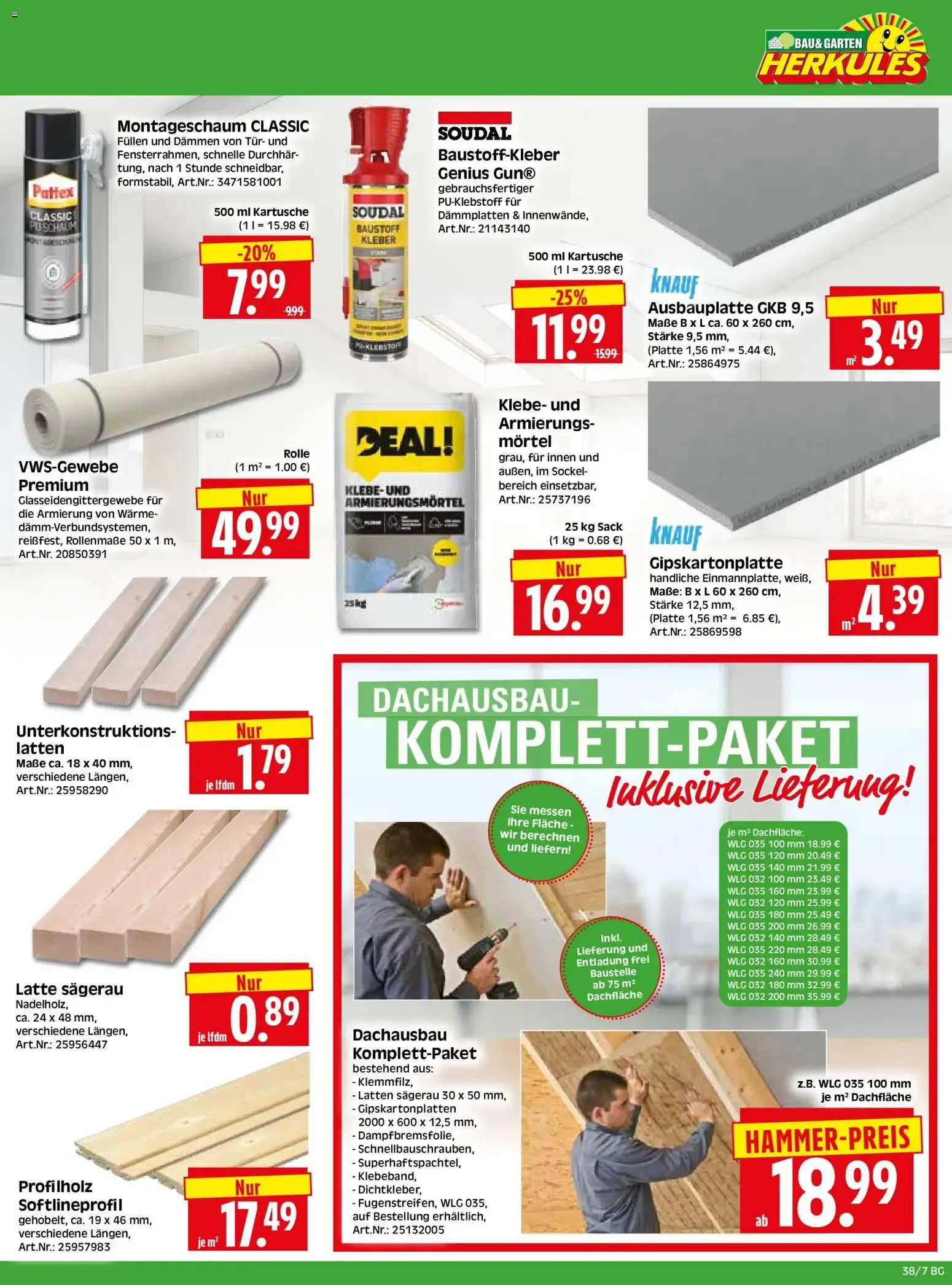 HERKULES Bau & Garten (ab 14.09.2026) zum Blättern von 14. September bis 19. September 2026 - Prospekt seite 7