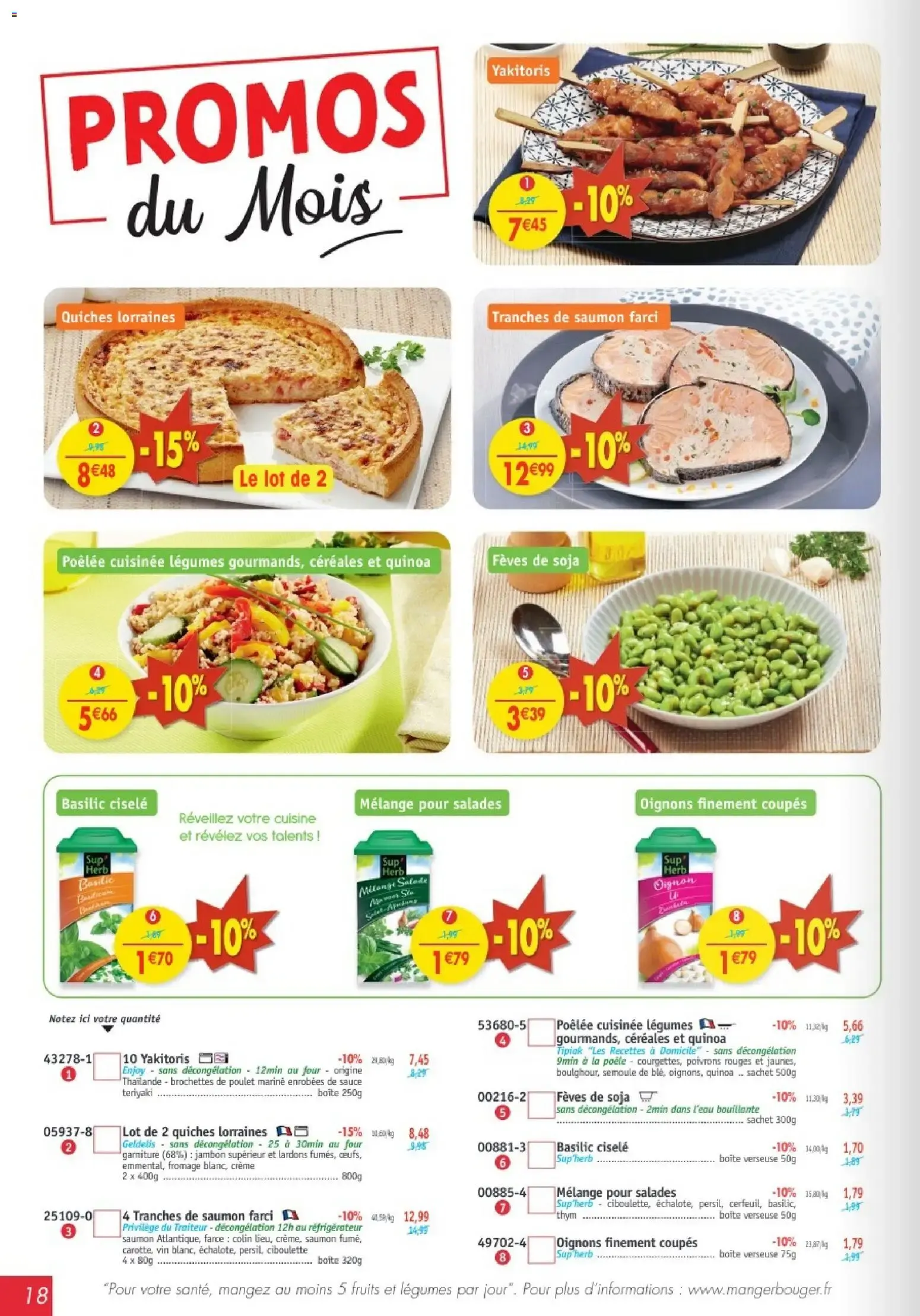 Maximo: Le Surgelé à Domicile du 24 août au 27 septembre 2026 - Catalogue page 18