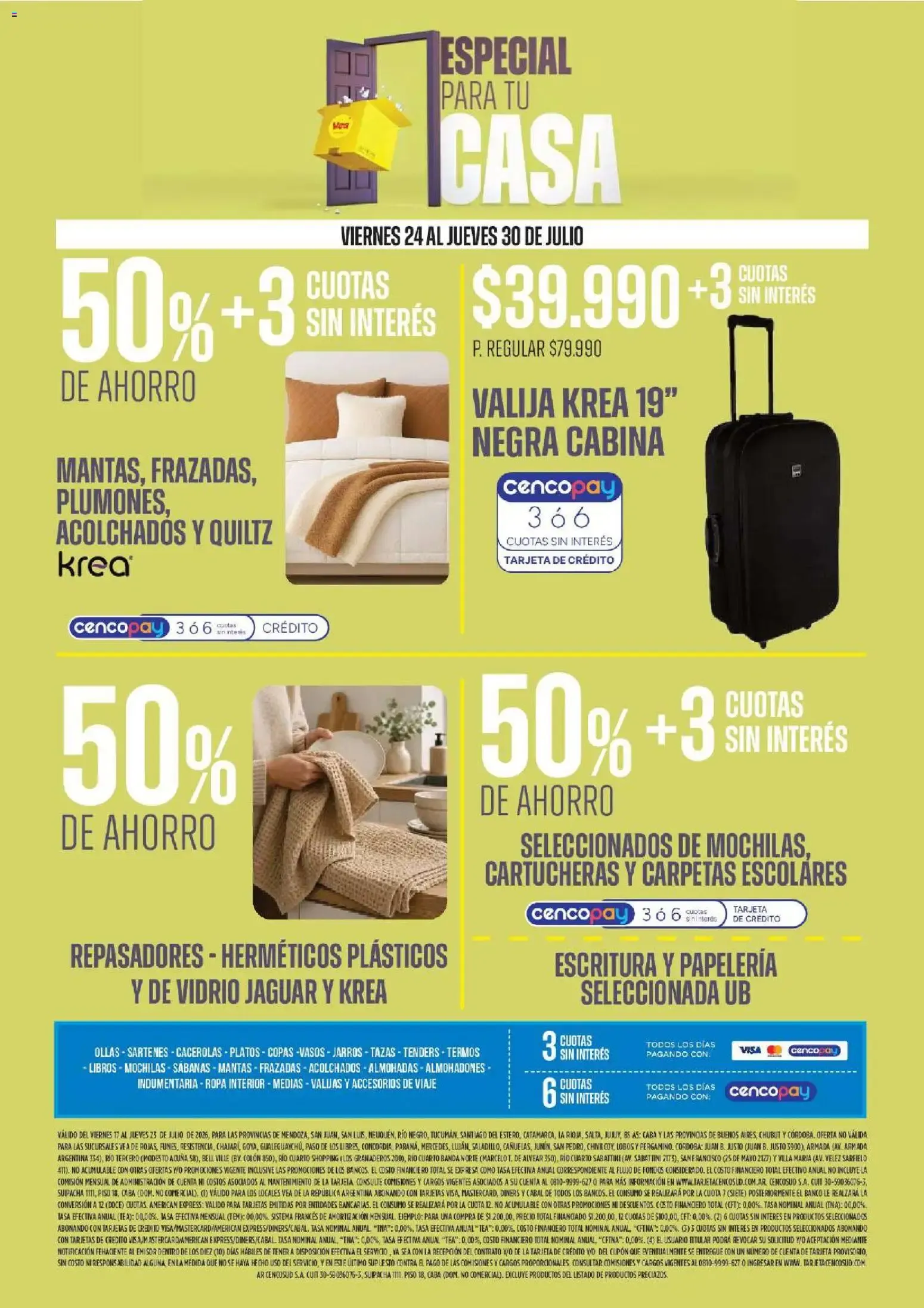 Ofertas de Vea - Especial para tu casa del 24/07/2026 - 29/07/2026 24 de julio al 29 de julio 2026 - Página 9 del catálogo