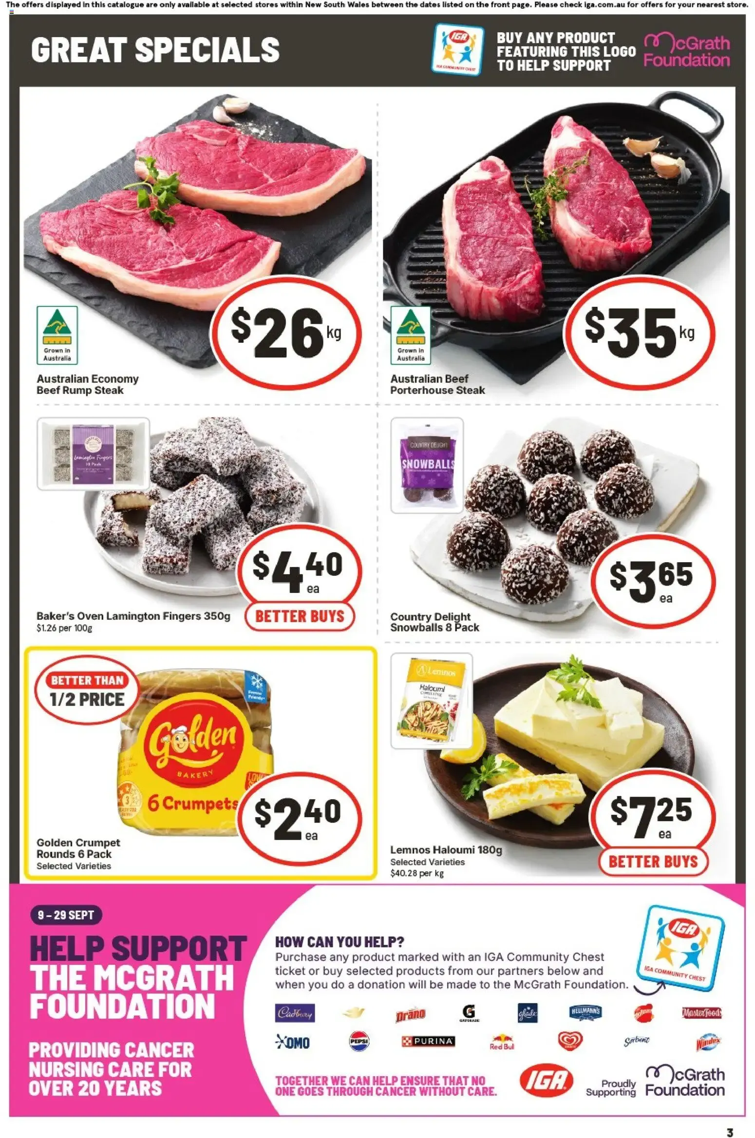 IGA Local Grocer - Great Saves and Local Faves - Catalogue valid from 9 September to 15 September 2026 - page 4