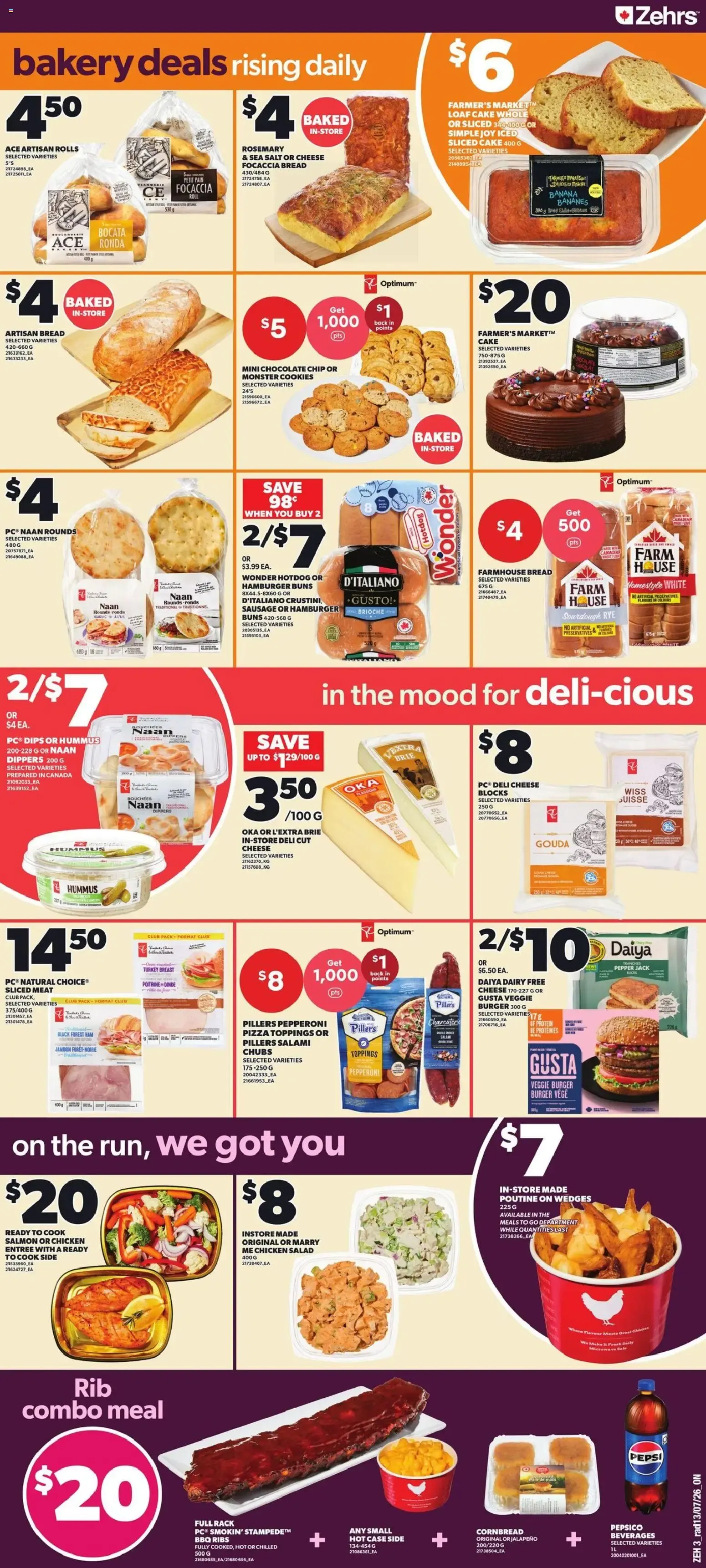 Zehrs weekly flyer / circulaire from Jul 16, 2026 > weekly specials & deals from July 16 to July 22 2026 - flyer page 4
