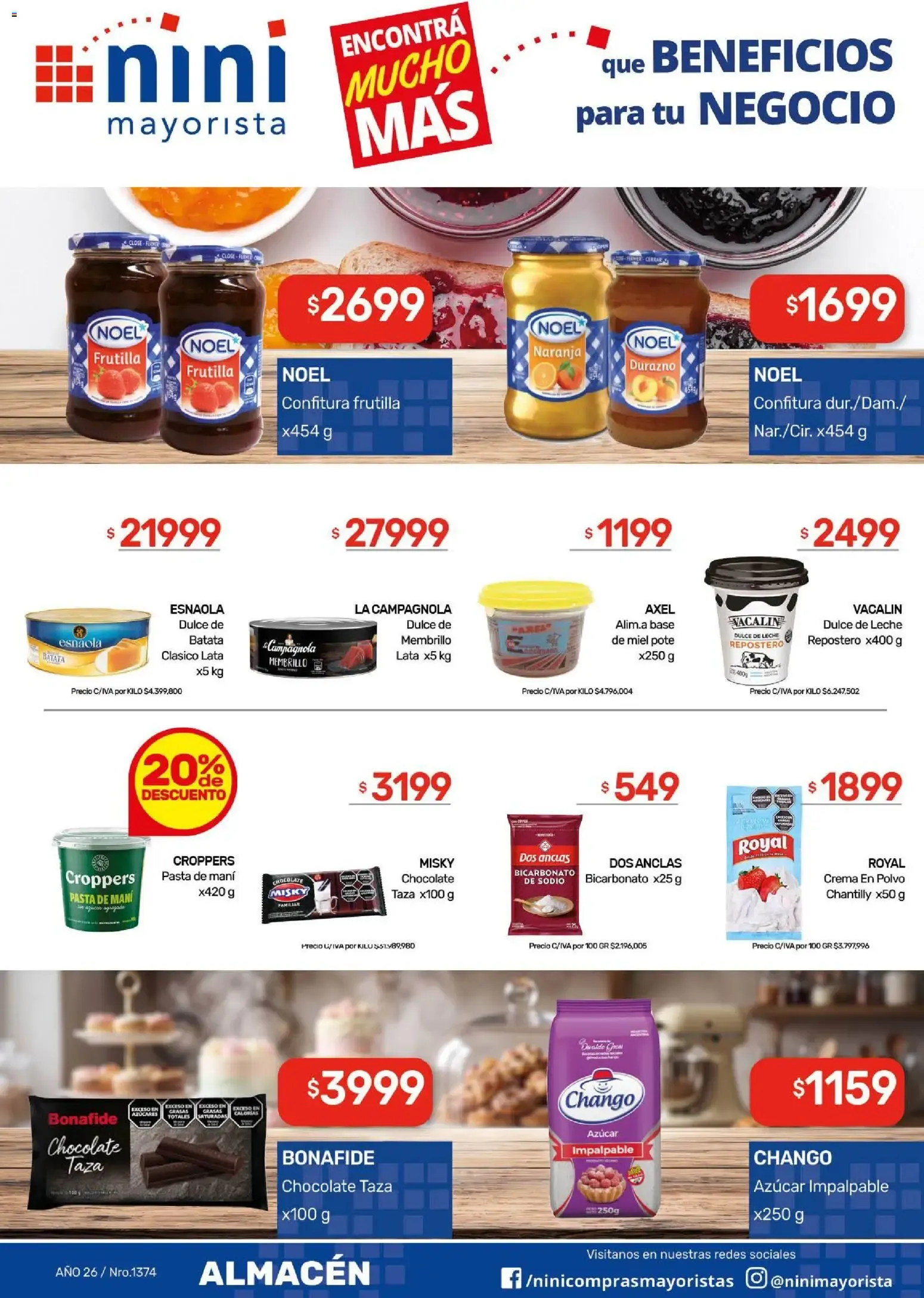 Ofertas de NINI Mayorista - Revista N°1374 24 de agosto al 30 de agosto 2026 - Página 29 del catálogo