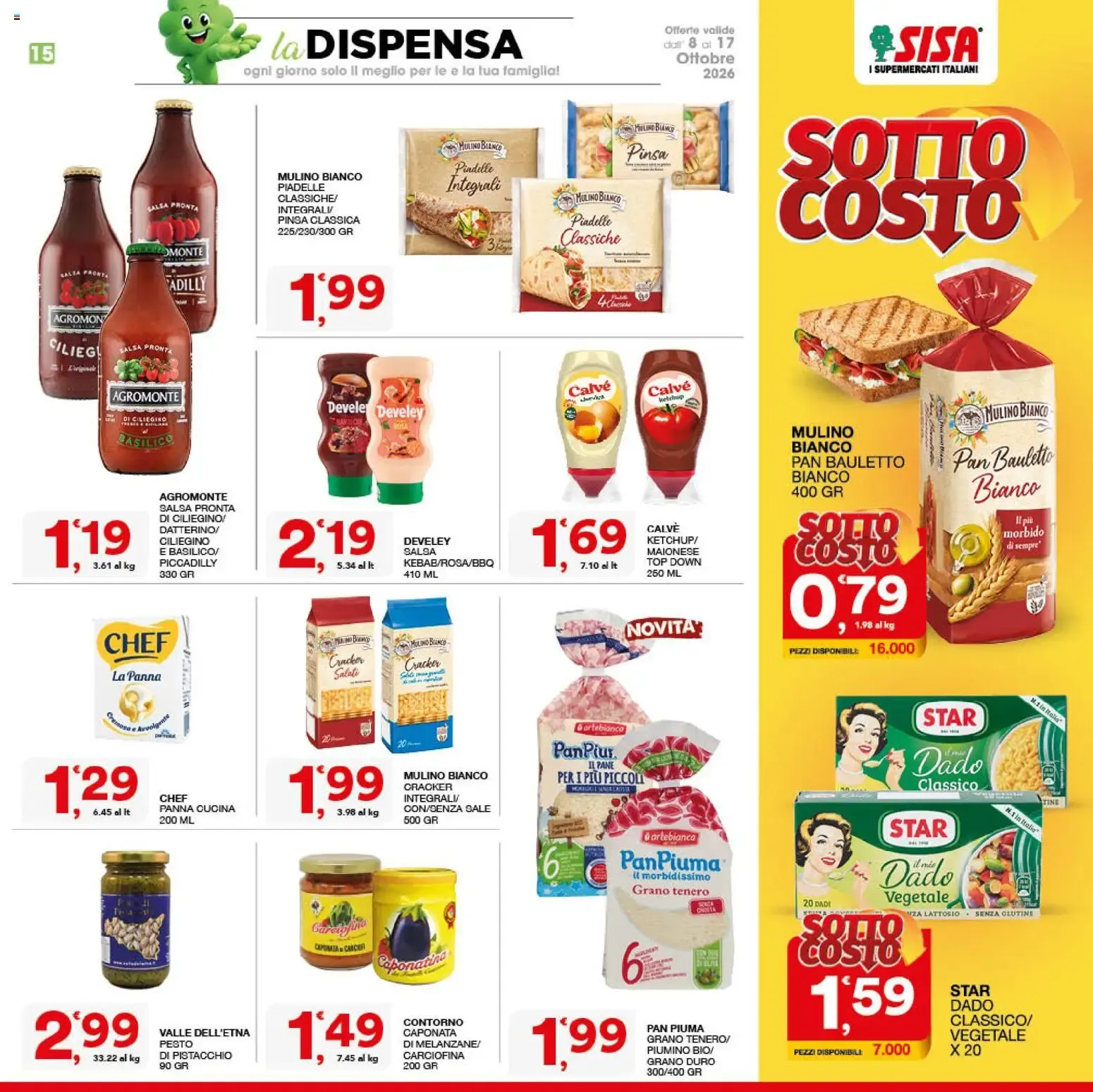 Nuovo SISA volantino dal 08/10/2026 > offerte anteprima 🛍️ da 8 ottobre a 17 ottobre di 2026 - Pagina del volantino 15