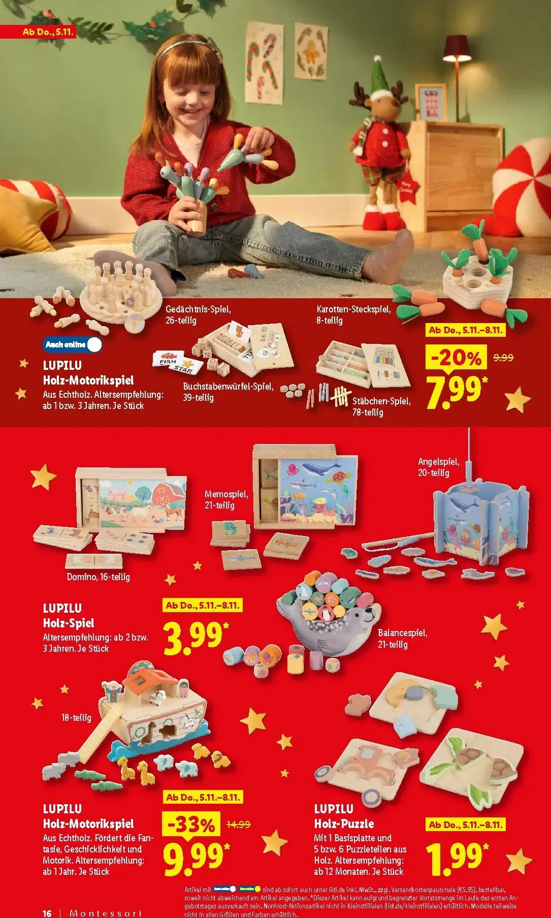 Lidl - Entdecke zahlreiche Geschenkideen Prospekt – von Montag 19.10.2026 bis Donnerstag 24.12.2026 von 26. Oktober bis 24. Dezember 2026 - Prospekt seite 16