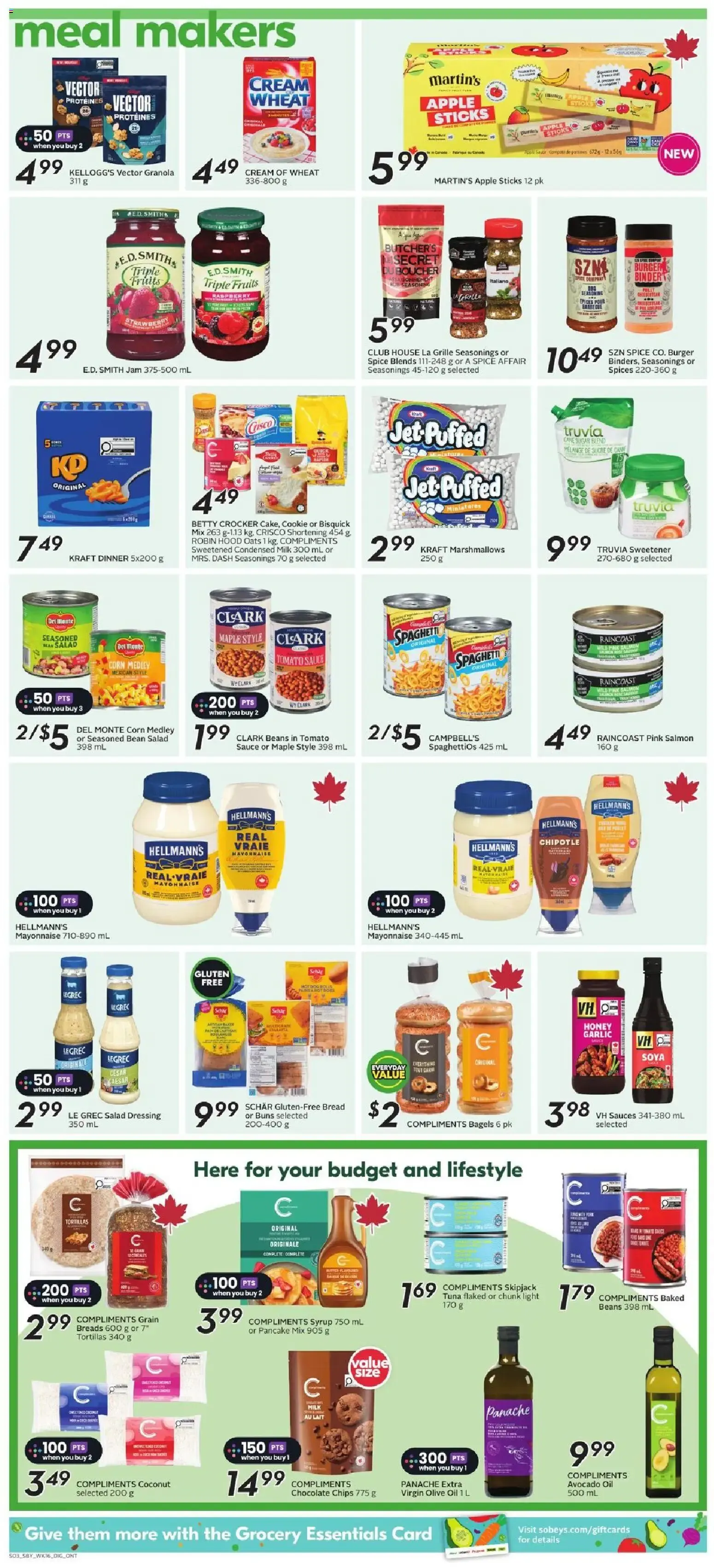 Sobeys weekly flyer / circulaire from Aug 13, 2026 > weekly specials & deals from August 13 to August 19 2026 - flyer page 11