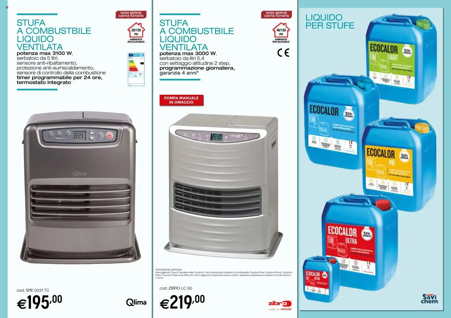 Stufe a Combustibile Liquido da 11 settembre a 28 febbraio di 2027 - Pagina del volantino 3