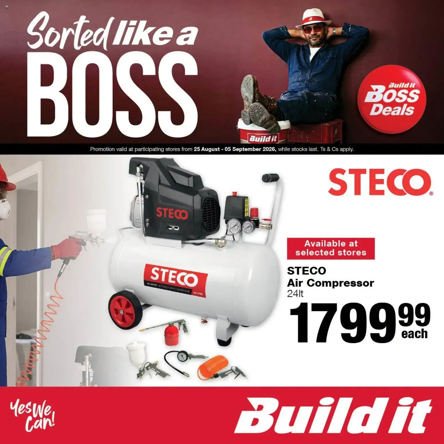 Build It - Sorted like a BOSS from 25 August to 5 September 2026 - Catalogue Page 9