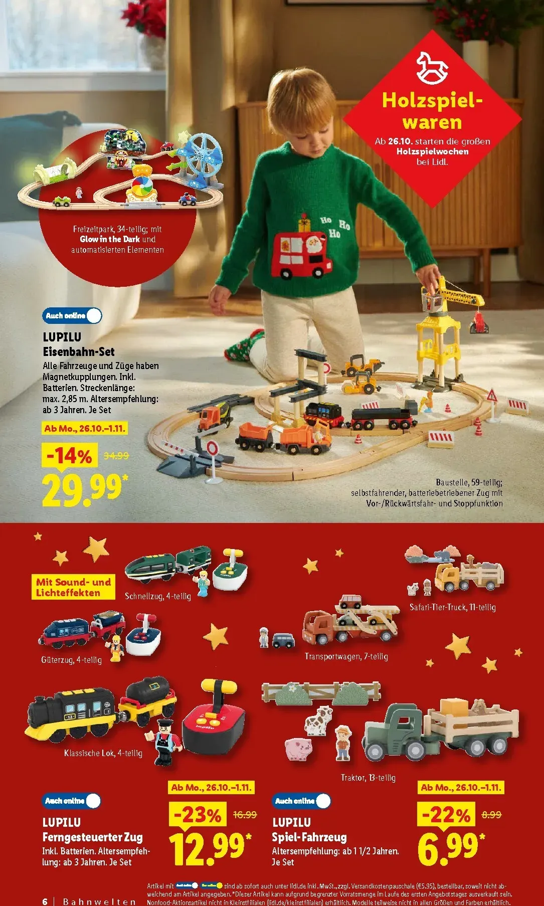 Lidl - Entdecke zahlreiche Geschenkideen Prospekt – von Montag 19.10.2026 bis Donnerstag 24.12.2026 von 26. Oktober bis 24. Dezember 2026 - Prospekt seite 6