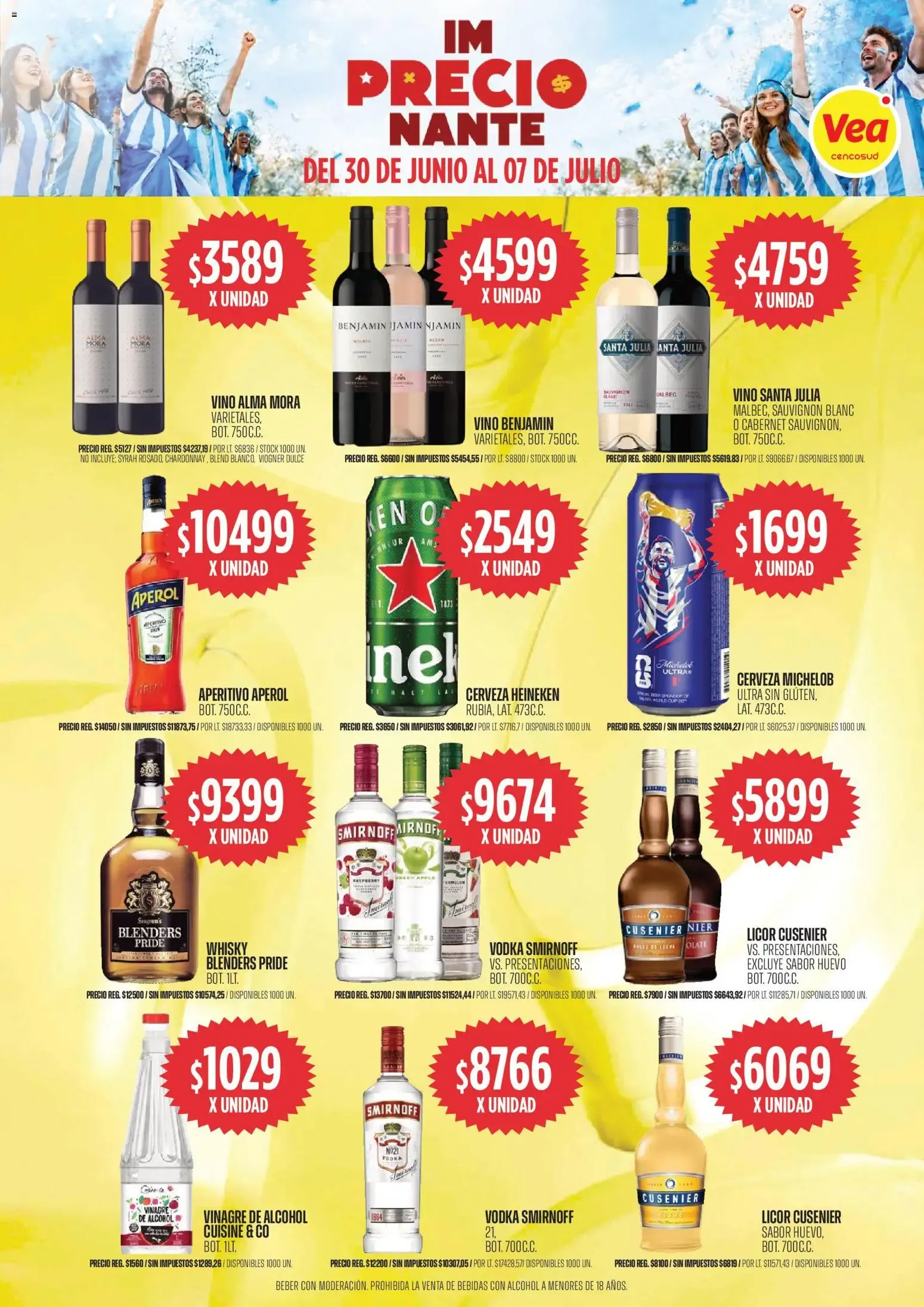 Ofertas de Vea - IM PRECIO NANTE 30 de junio al 7 de julio 2026 - Página 12 del catálogo