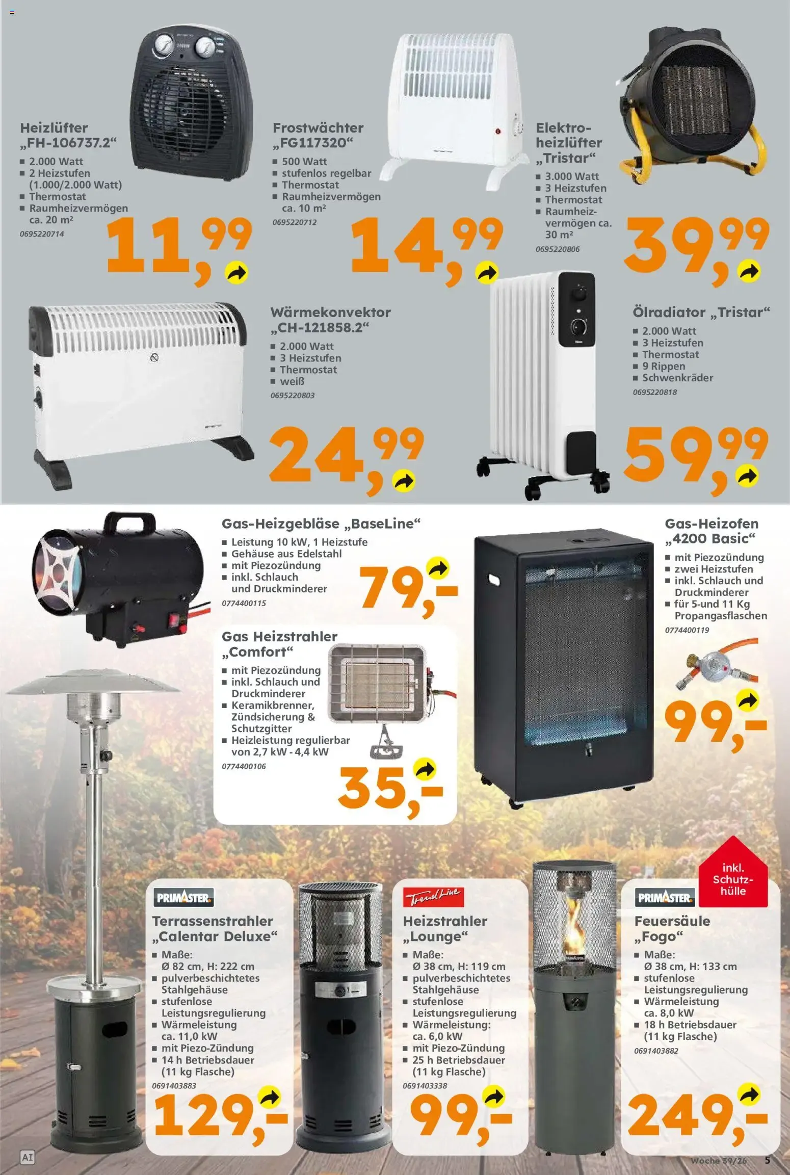 Globus Baumarkt: Oferta de Wallbox Absina von 21. September bis 26. September 2026 - Prospekt seite 5