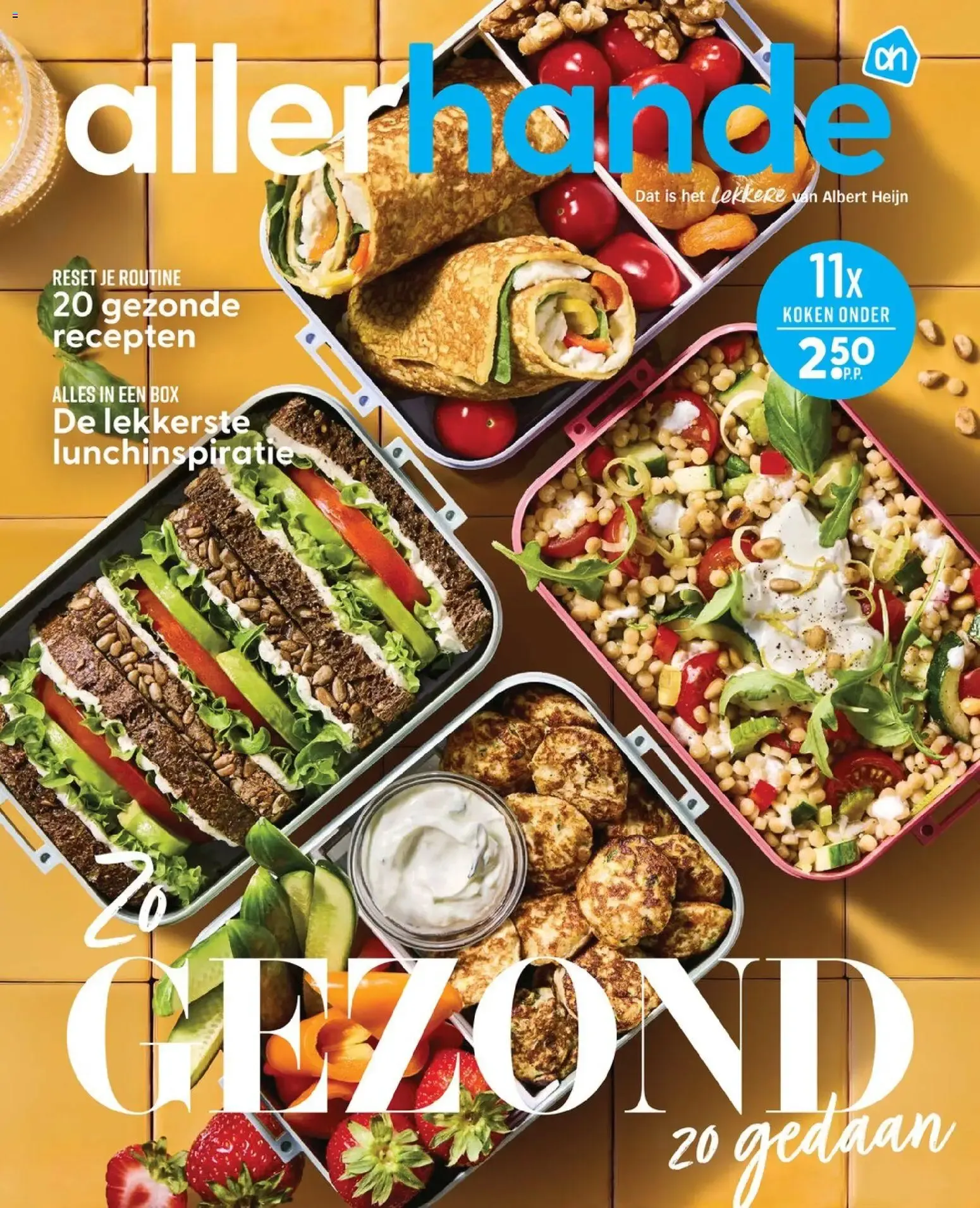 Allerhande: Gezonde Recepten van 14 augustus tot 30 september 2026 - Folder pagina 1