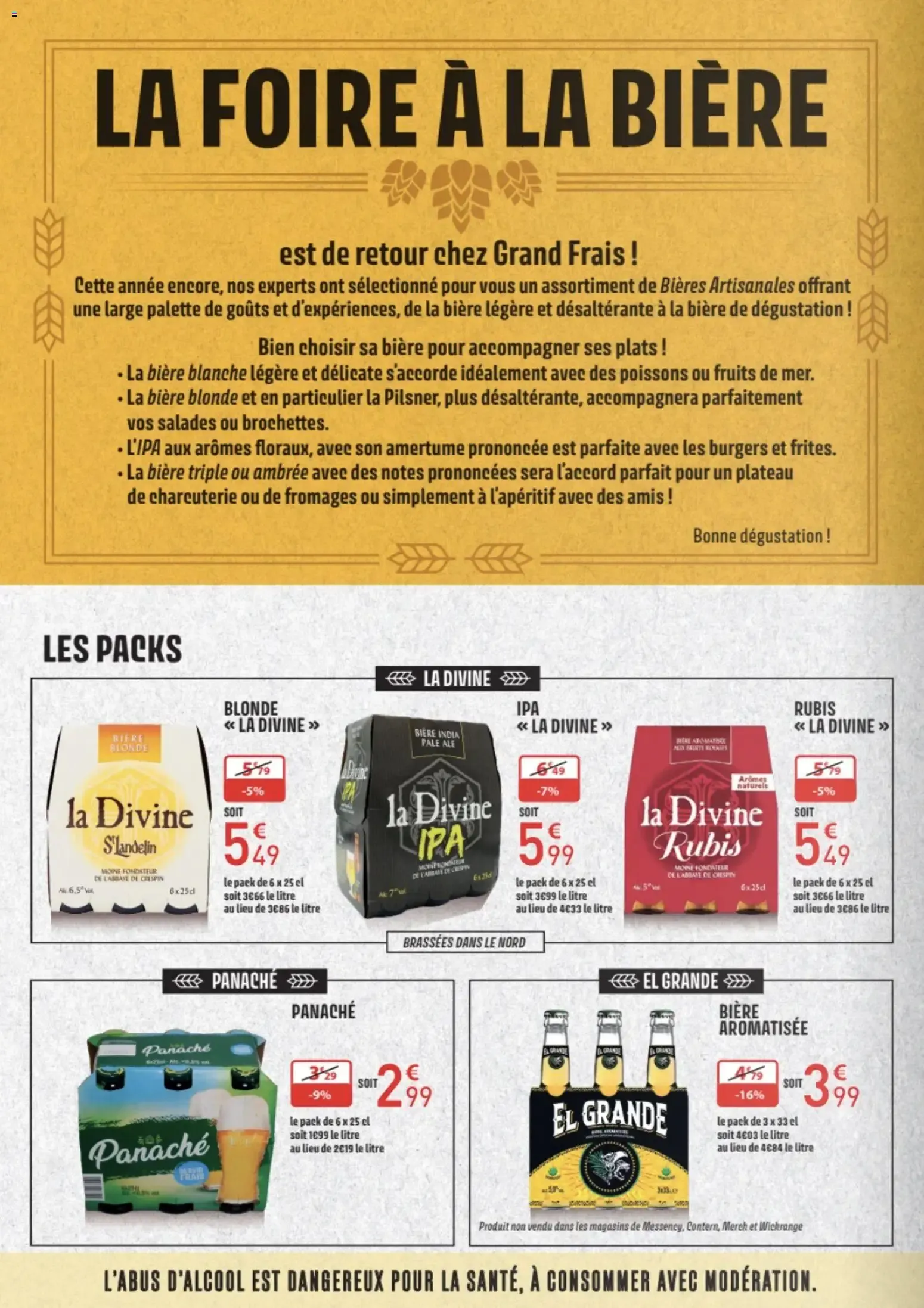 Grand Frais La foire à la bière à partir du 08/06/2026 - promo en ligne du 8 juin au 20 juin 2026 - Catalogue page 2