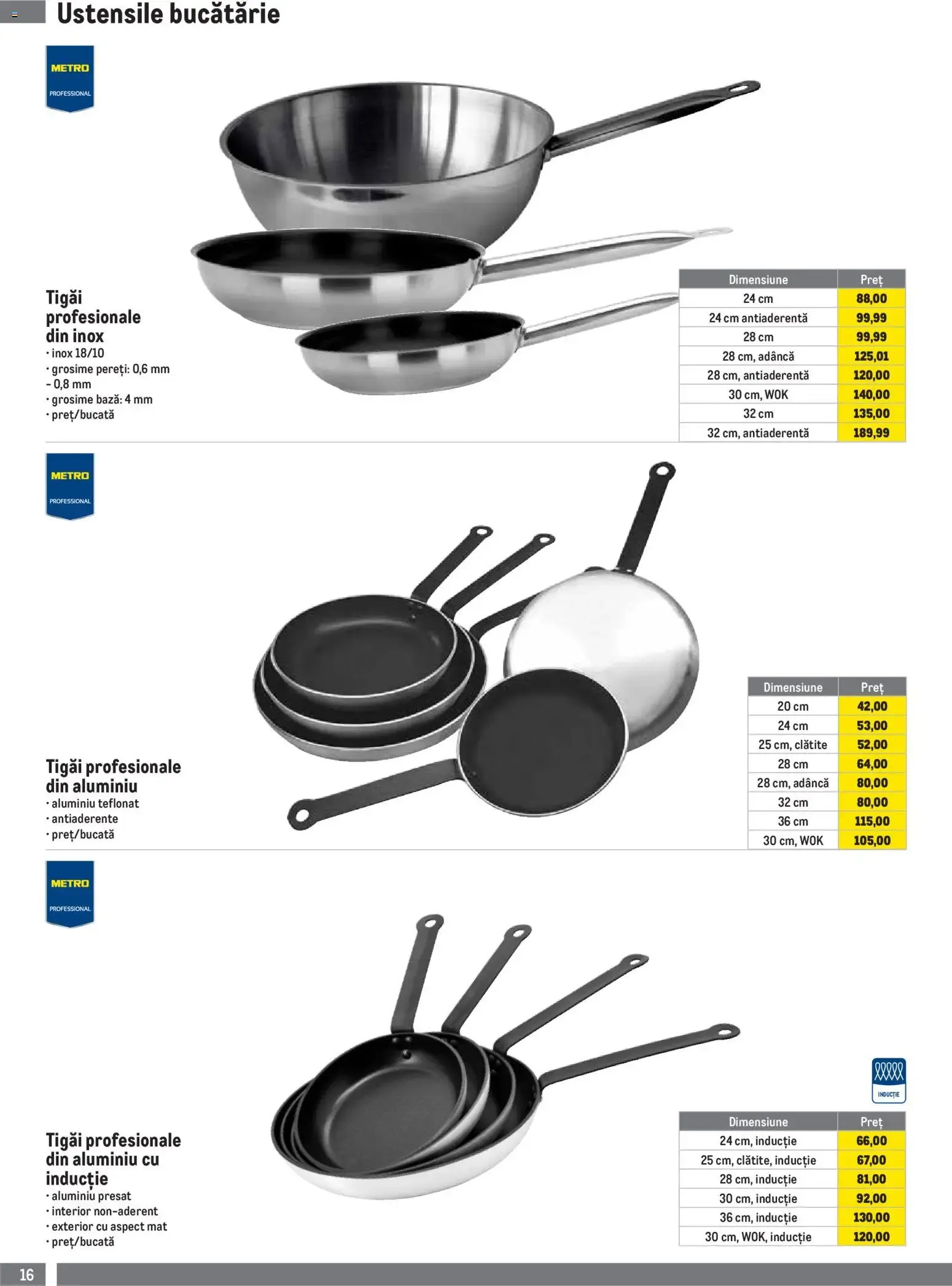 Catalog Metro Catalog Soluții Nealimentare pentru HoReCa - Oferta 01.10.2026 - 04.01.2027 de la 1 octombrie până la 4 ianuarie 2027 - Revista Pagina 16