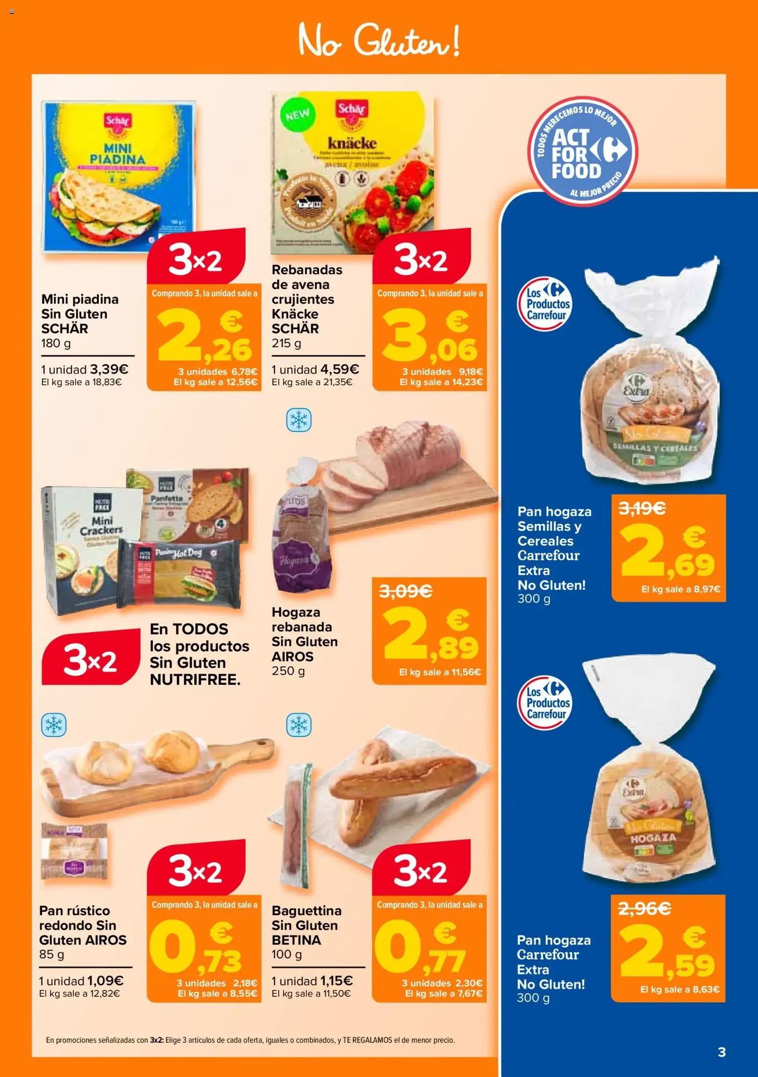 Catálogo de Carrefour Sin Gluten del 25/09/2026 | Catálogo 25 de septiembre al 12 de octubre 2026 - Página 3