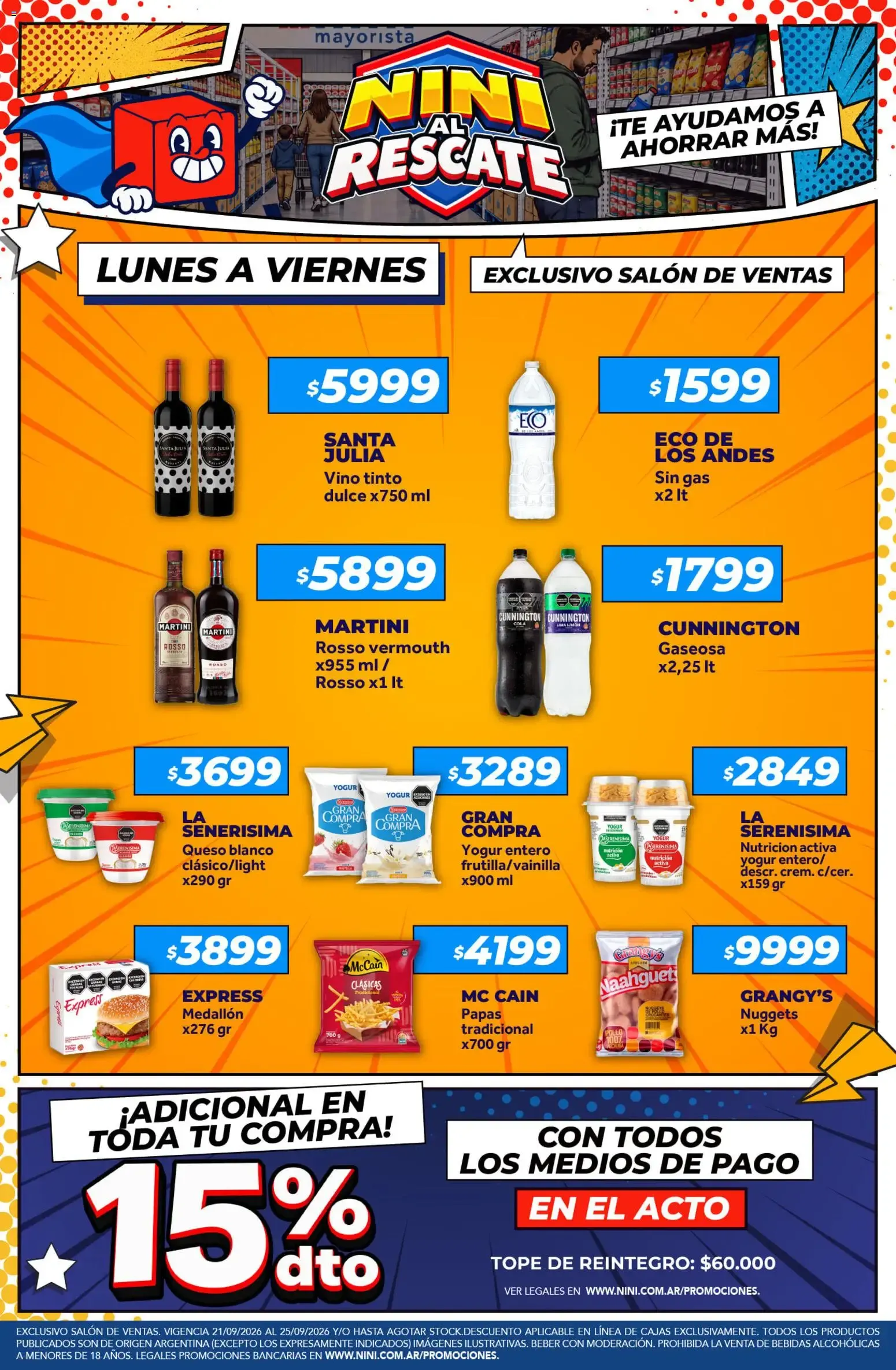 Ofertas de NINI Mayorista catálogo del 21/09/2026 - 25/09/2026 21 de septiembre al 25 de septiembre 2026 - Página 4 del catálogo