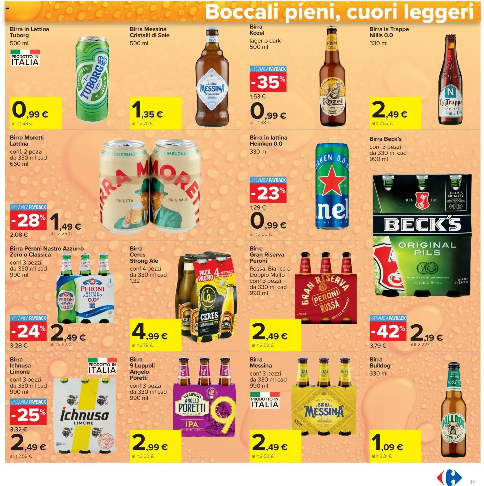 Carrefour Iper: Prezzi Bollenti da 6 agosto a 19 agosto di 2026 - Pagina del volantino 11