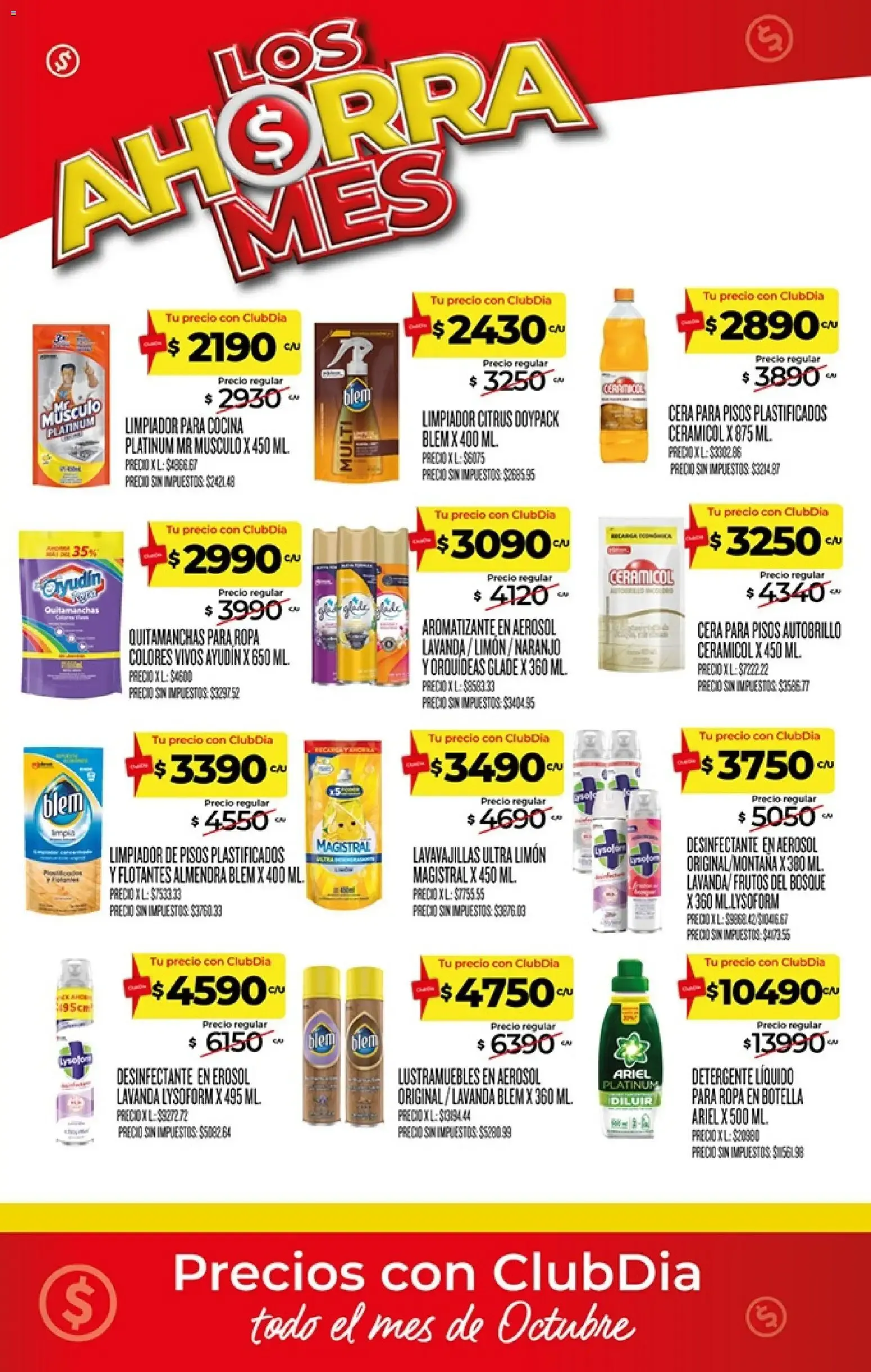 Ofertas de Los Ahorra Mes - Productos al mismo precio todo Octubre 1 de octubre al 31 de octubre 2026 - Página 15 del catálogo