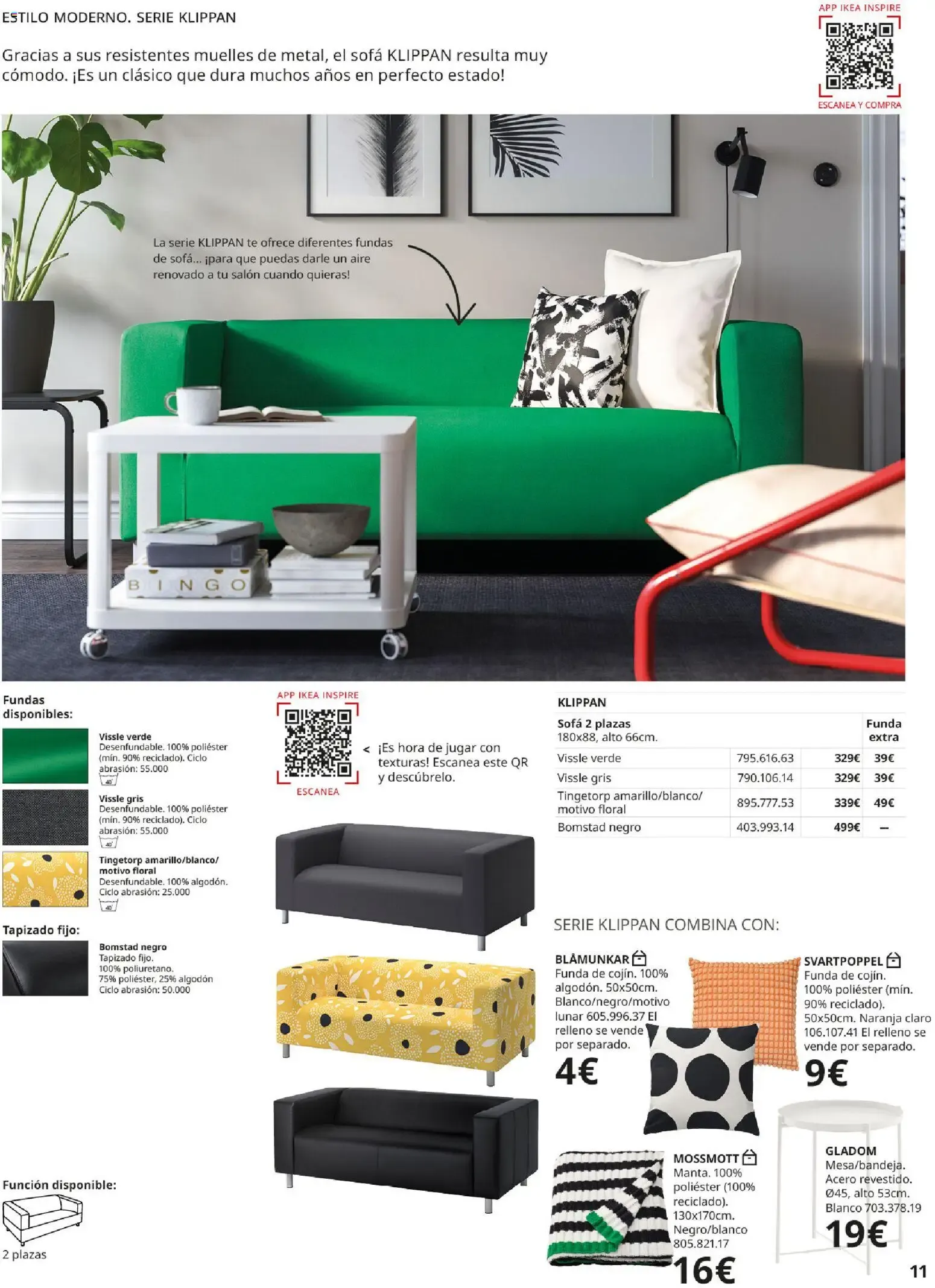 Catálogo de Guía de Compra Sofás IKEA 7 de mayo al 31 de agosto 2026 - Página 11