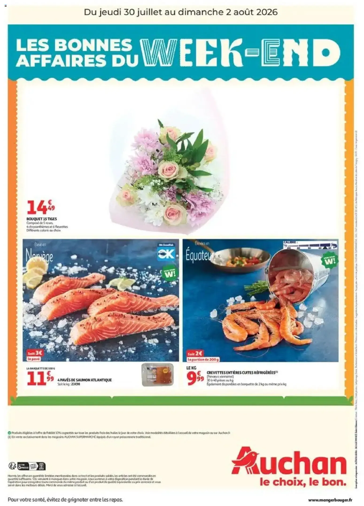 Auchan Supermarché - Les Bonnes Affaires du Week-End du 30 juillet au 2 août 2026 - Catalogue page 2