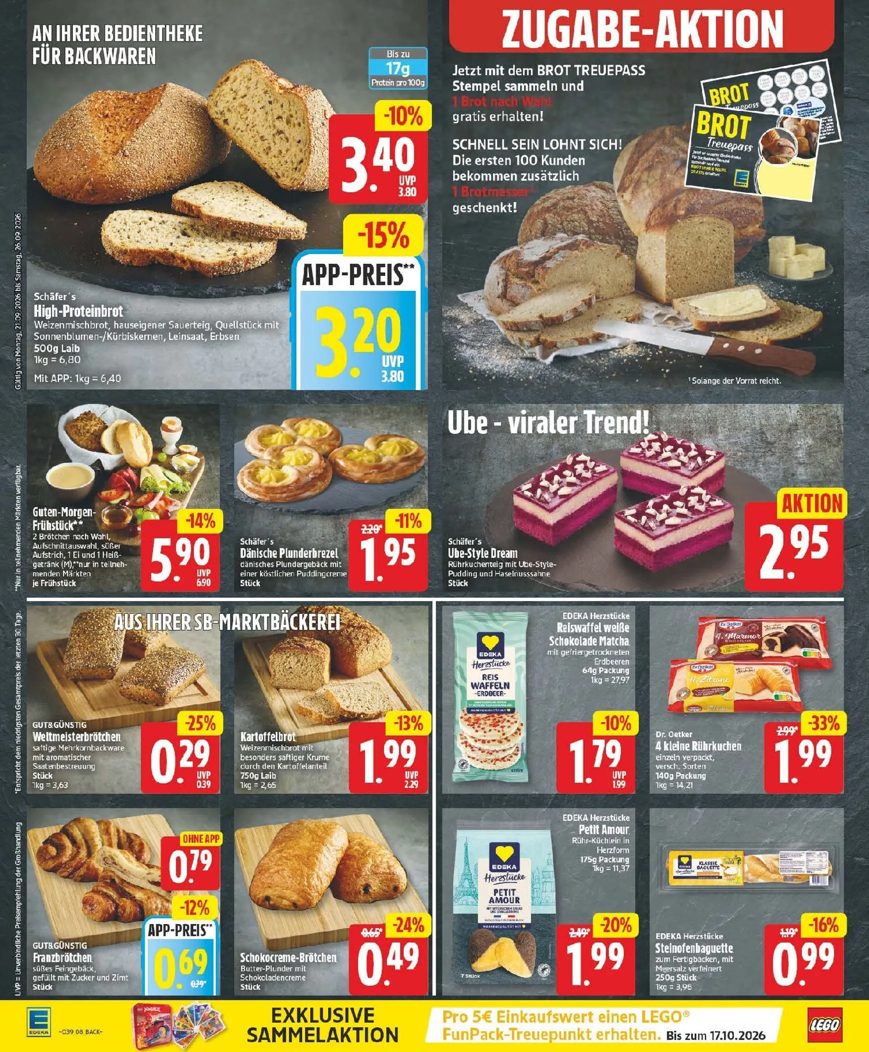 MIT DER EDEKA APP SPARST DU NOCH MEHR! von 21. September bis 26. September 2026 - Prospekt seite 8