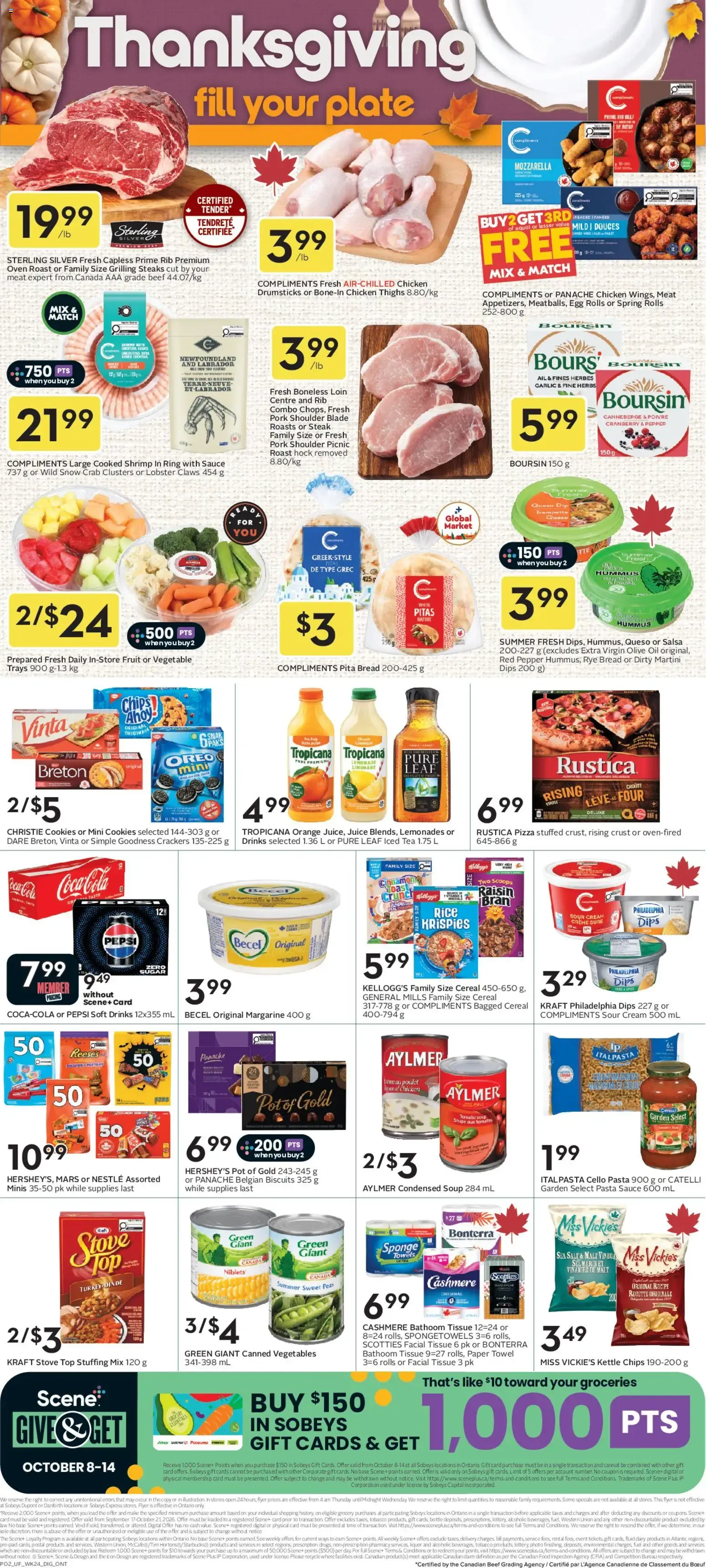Sobeys Urban FRESH Weekly Flyer from October 8 to October 14 2026 - flyer page 3